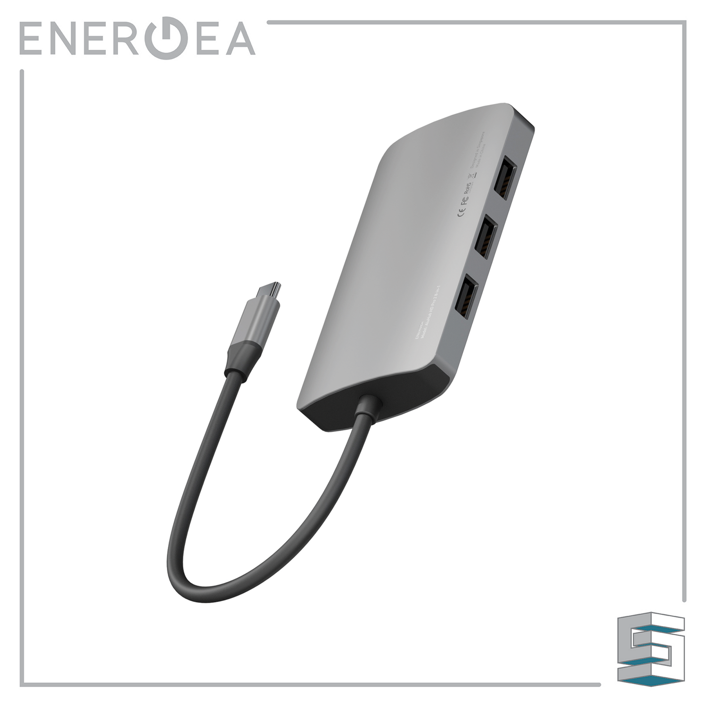 USB-C Power Hub - ENERGEA AluHub HD Pro 2 Global Synergy Concepts