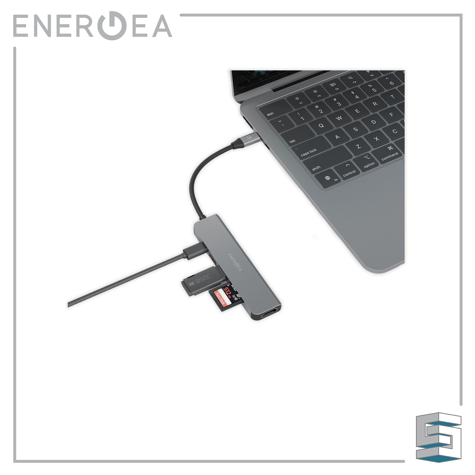 USB-C Power Hub - ENERGEA AluHub HD 3 Global Synergy Concepts