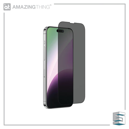 Tempered Glass for Apple iPhone 15 series - AMAZINGTHING Radix SupremeGlass 0.3mm 2.75D Full Privacy Global Synergy Concepts