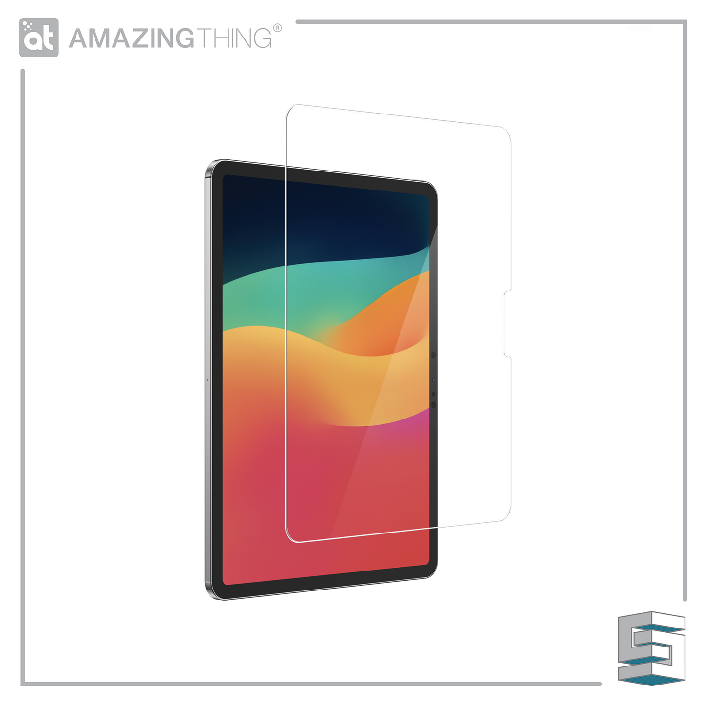 Tempered Glass for Apple iPad Pro (2024) - AMAZINGTHING Radix Full Glass 0.3mm Ultra Clear Global Synergy Concepts