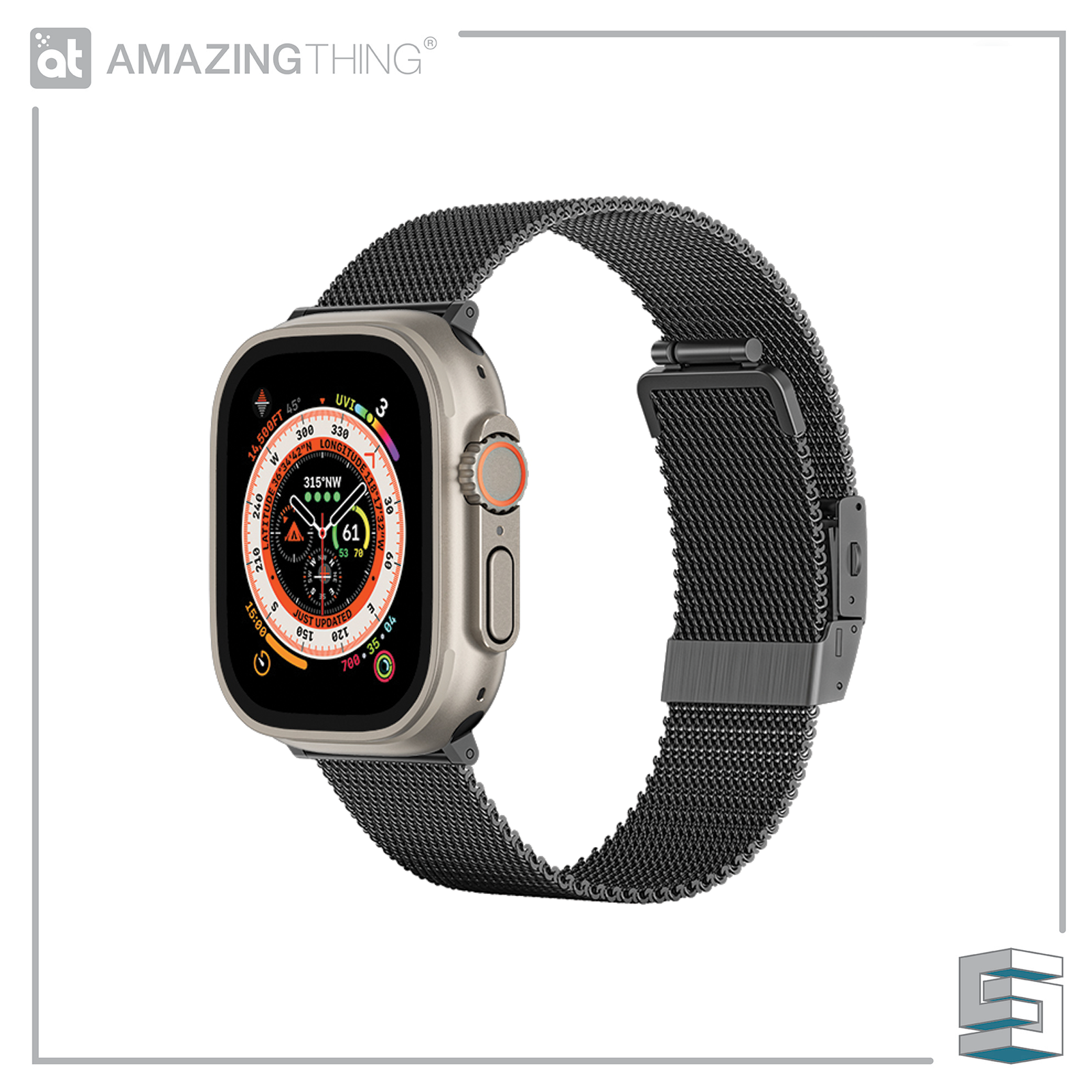 Apple Watch Strap - AMAZINGTHING Titan Metal Global Synergy Concepts