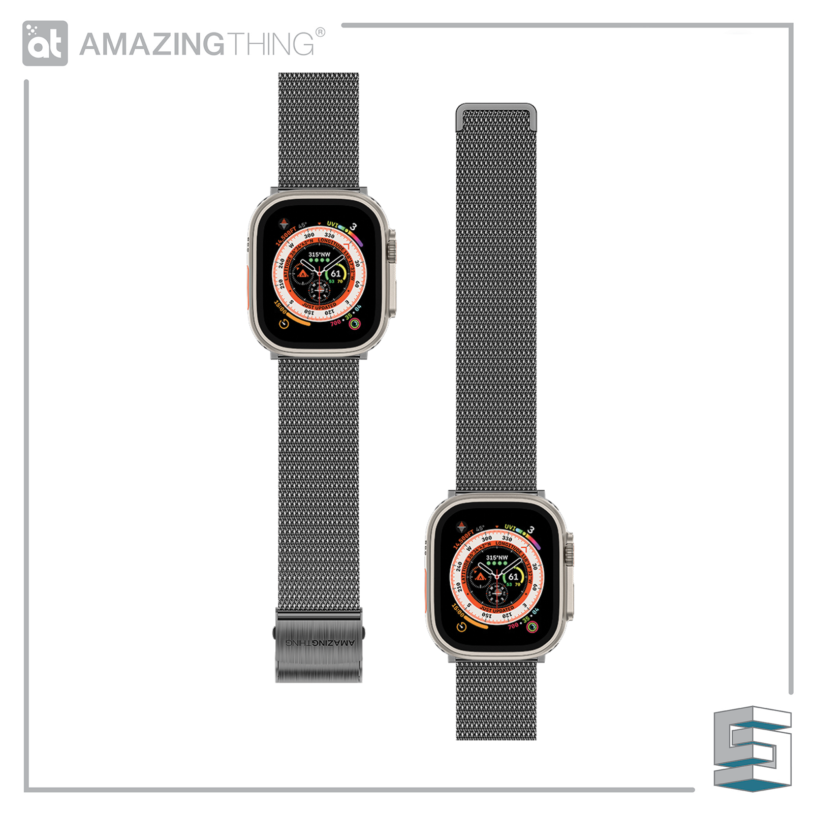 Apple Watch Strap - AMAZINGTHING Titan Metal Global Synergy Concepts