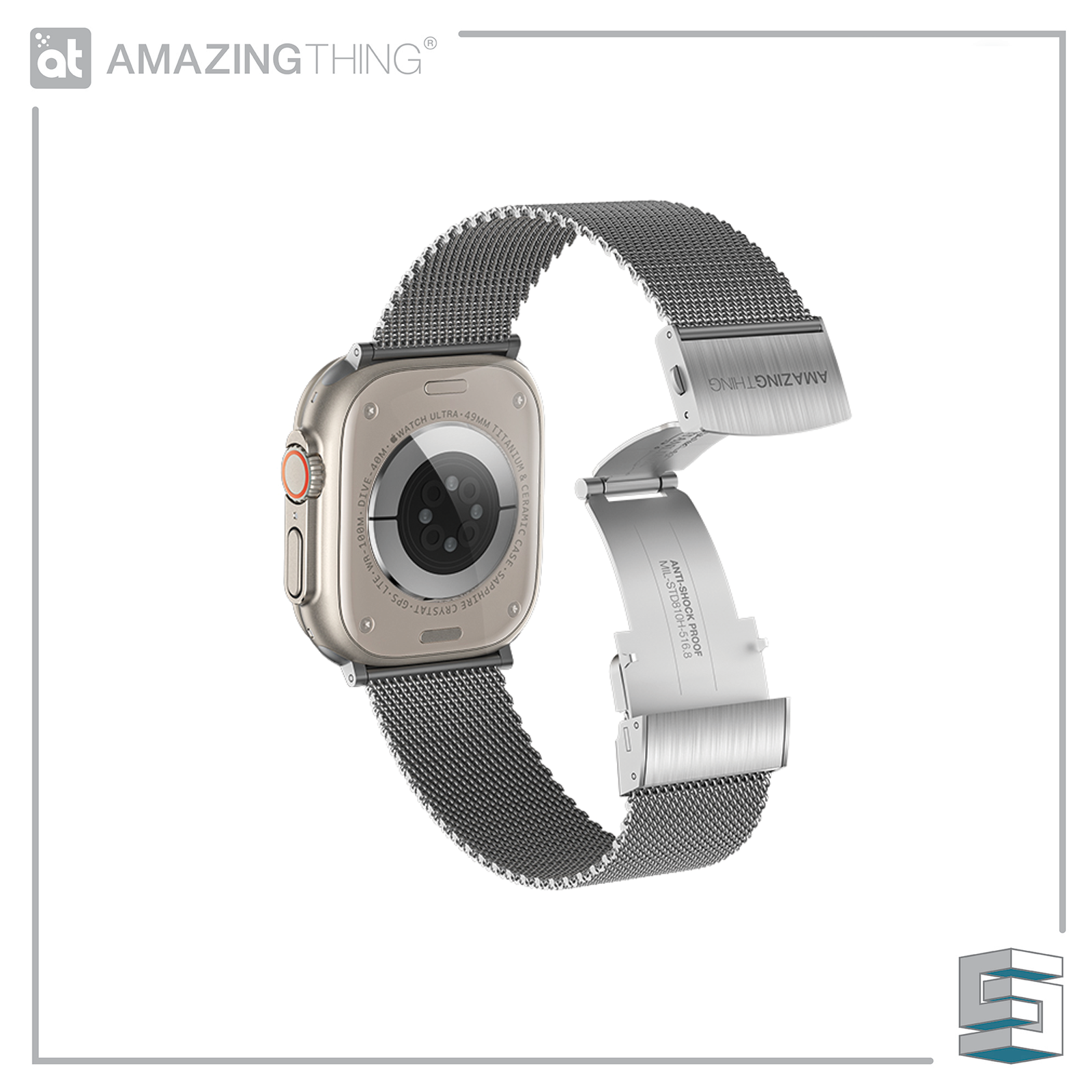 Apple Watch Strap - AMAZINGTHING Titan Metal Global Synergy Concepts