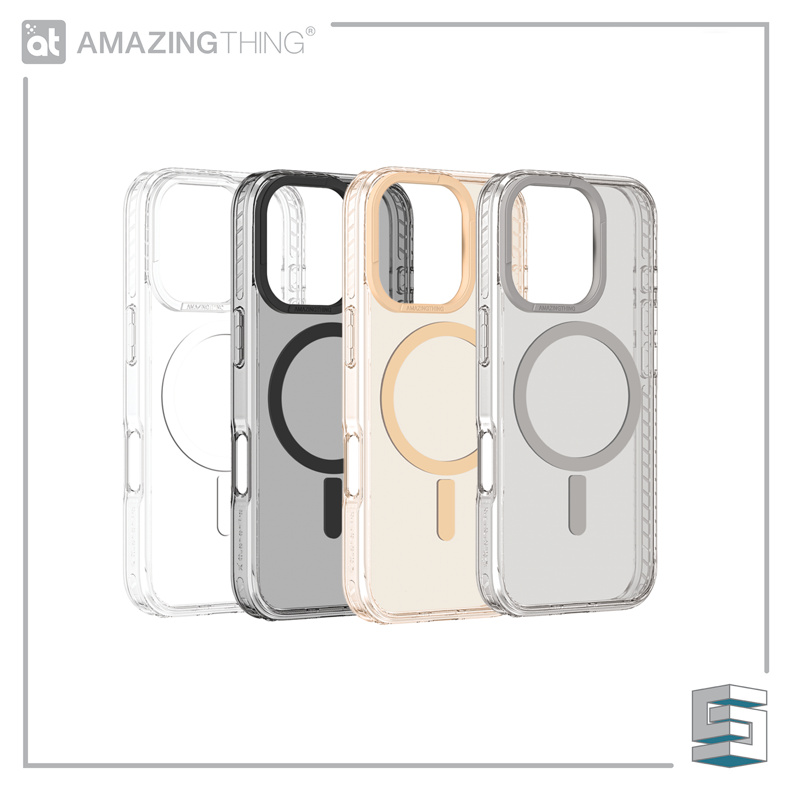 Case for Apple iPhone 16 series - AMAZINGTHING Titan Pro Mag Global Synergy Concepts