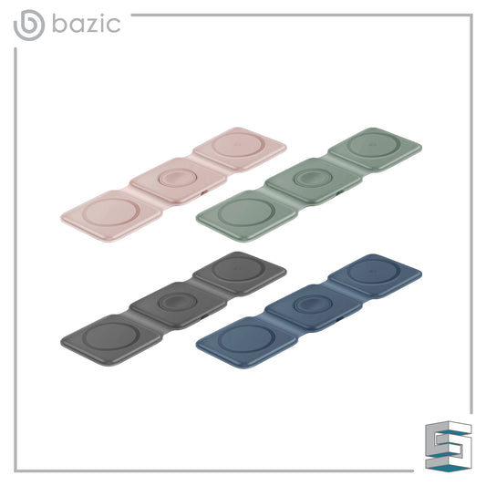 Foldable wireless charger - Bazic by ENERGEA GoMag Trio Plus Global Synergy Concepts