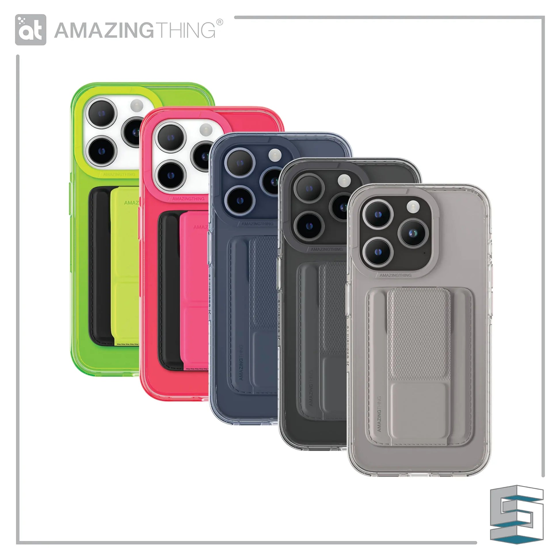 Case for Apple iPhone 15 series - AMAZINGTHING Titan Pro Mag Wallet Set Global Synergy Concepts