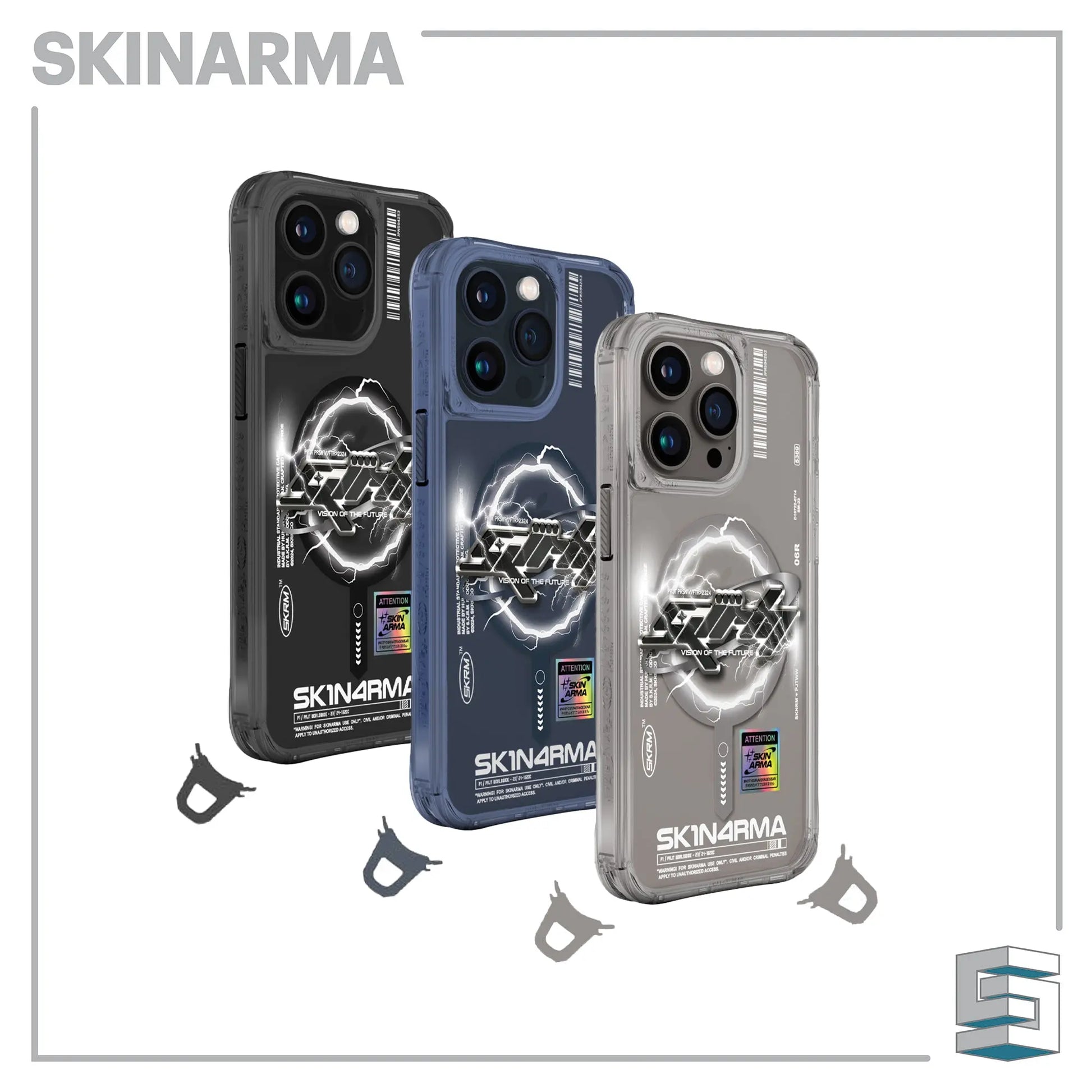 Case for Apple iPhone 15 series - SKINARMA Bolt Global Synergy Concepts