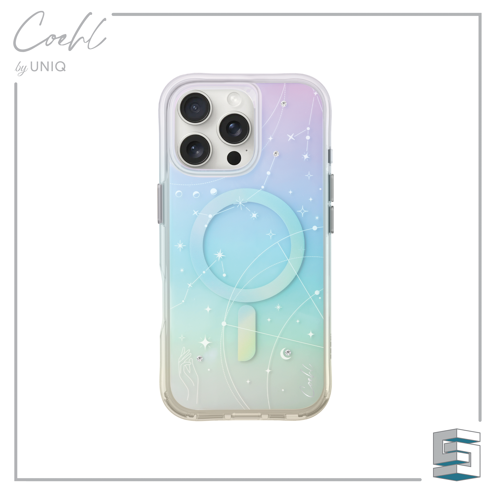 Case for Apple iPhone 16 series - UNIQ Coehl Celest Global Synergy Concepts