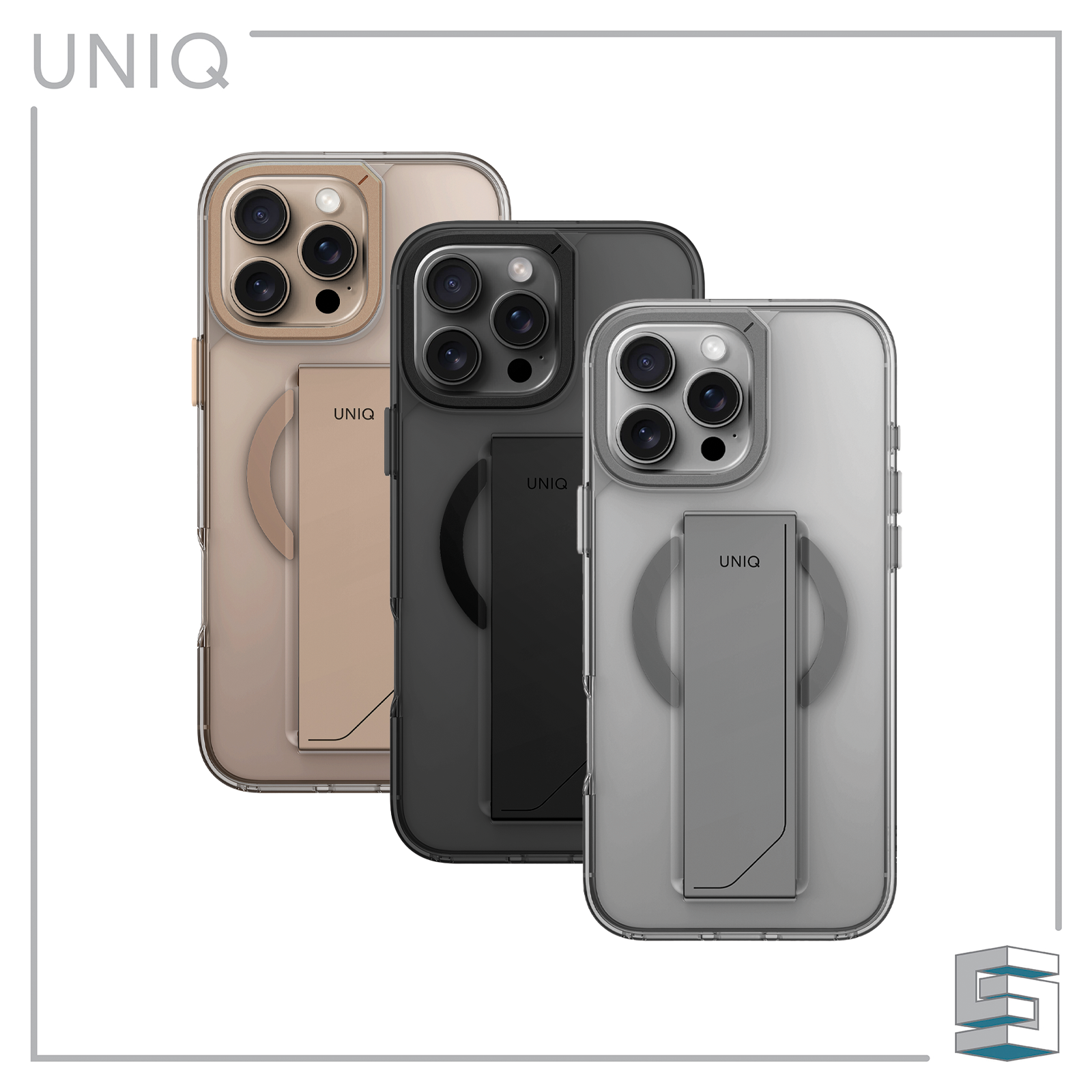 Case for Apple iPhone 16 series - UNIQ Heldro Max MagClick Global Synergy Concepts