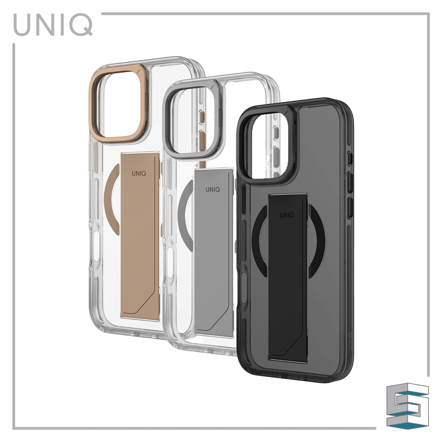 Case for Apple iPhone 16 series - UNIQ Heldro Max MagClick Global Synergy Concepts