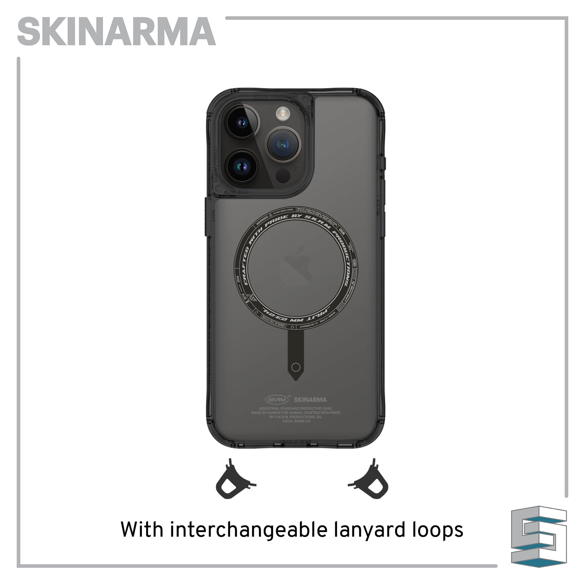 Case for Apple iPhone 15 series - SKINARMA Saido MagCharge Global Synergy Concepts