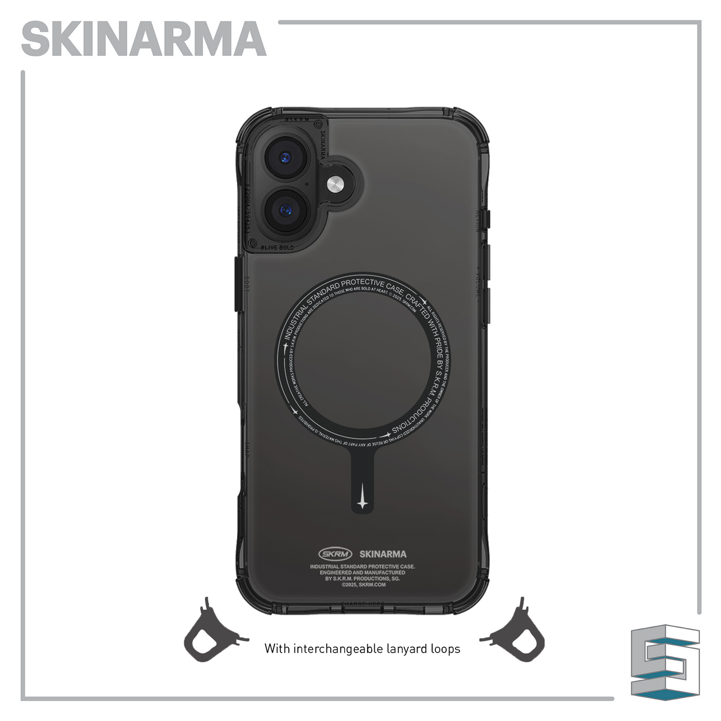 Case for Apple iPhone 16 series - SKINARMA Saido Mag Global Synergy Concepts