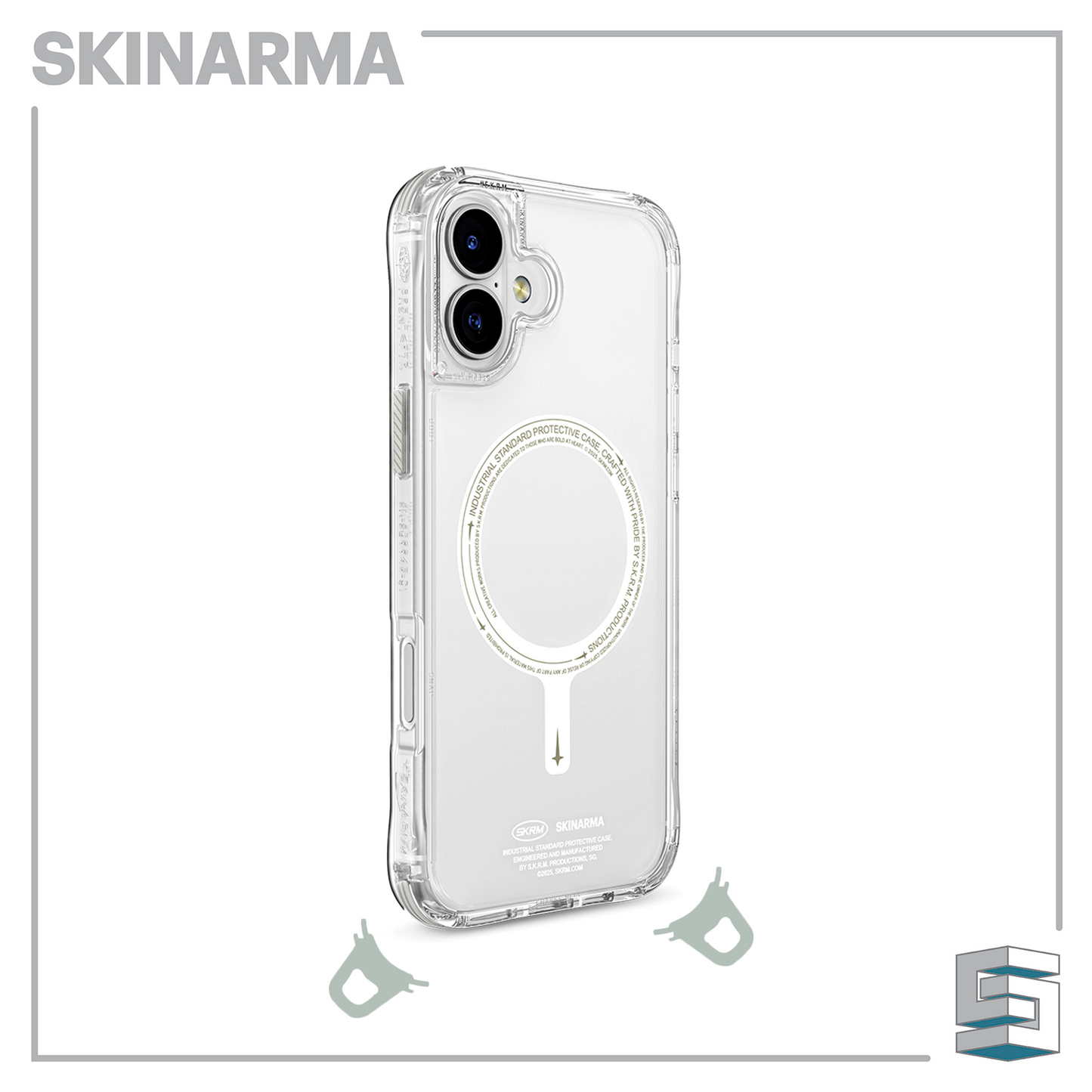 Case for Apple iPhone 16 series - SKINARMA Saido Mag Niteglow Global Synergy Concepts