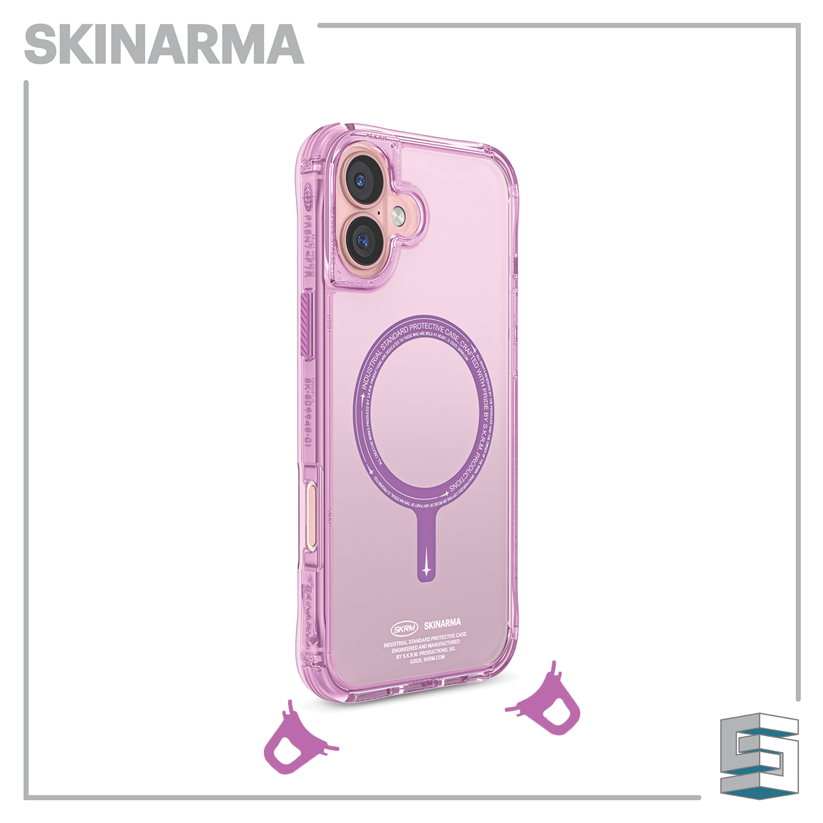 Case for Apple iPhone 16 series - SKINARMA Saido Mag Global Synergy Concepts