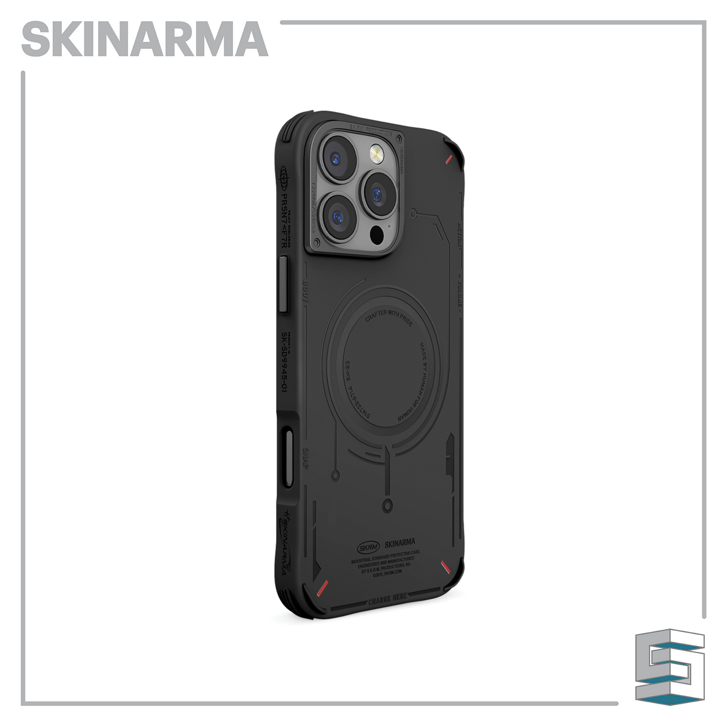 Case for Apple iPhone 16 series - SKINARMA Mecha Mag Global Synergy Concepts