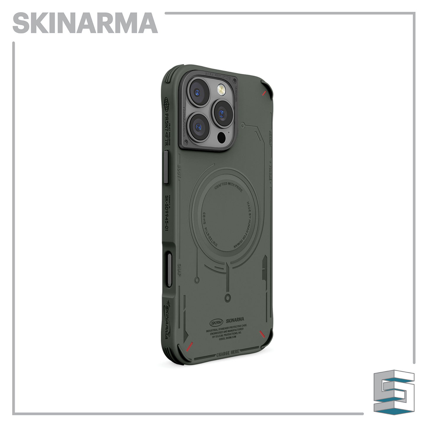 Case for Apple iPhone 16 series - SKINARMA Mecha Mag Global Synergy Concepts