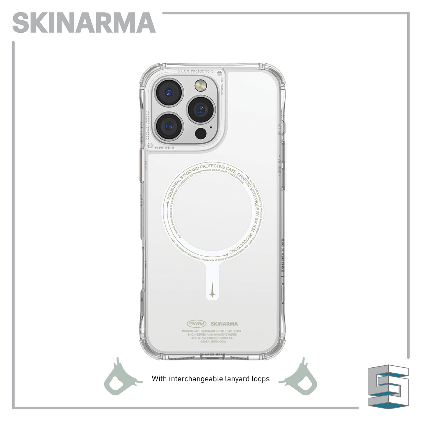 Case for Apple iPhone 16 series - SKINARMA Saido Mag Niteglow Global Synergy Concepts