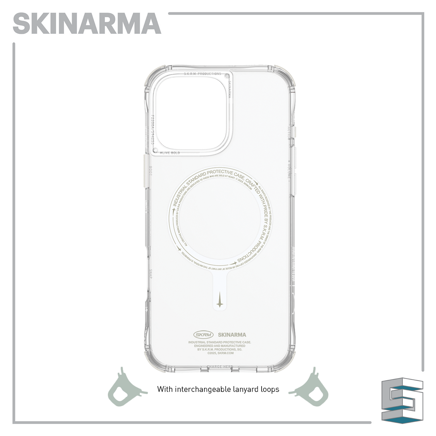 Case for Apple iPhone 16 series - SKINARMA Saido Mag Niteglow Global Synergy Concepts