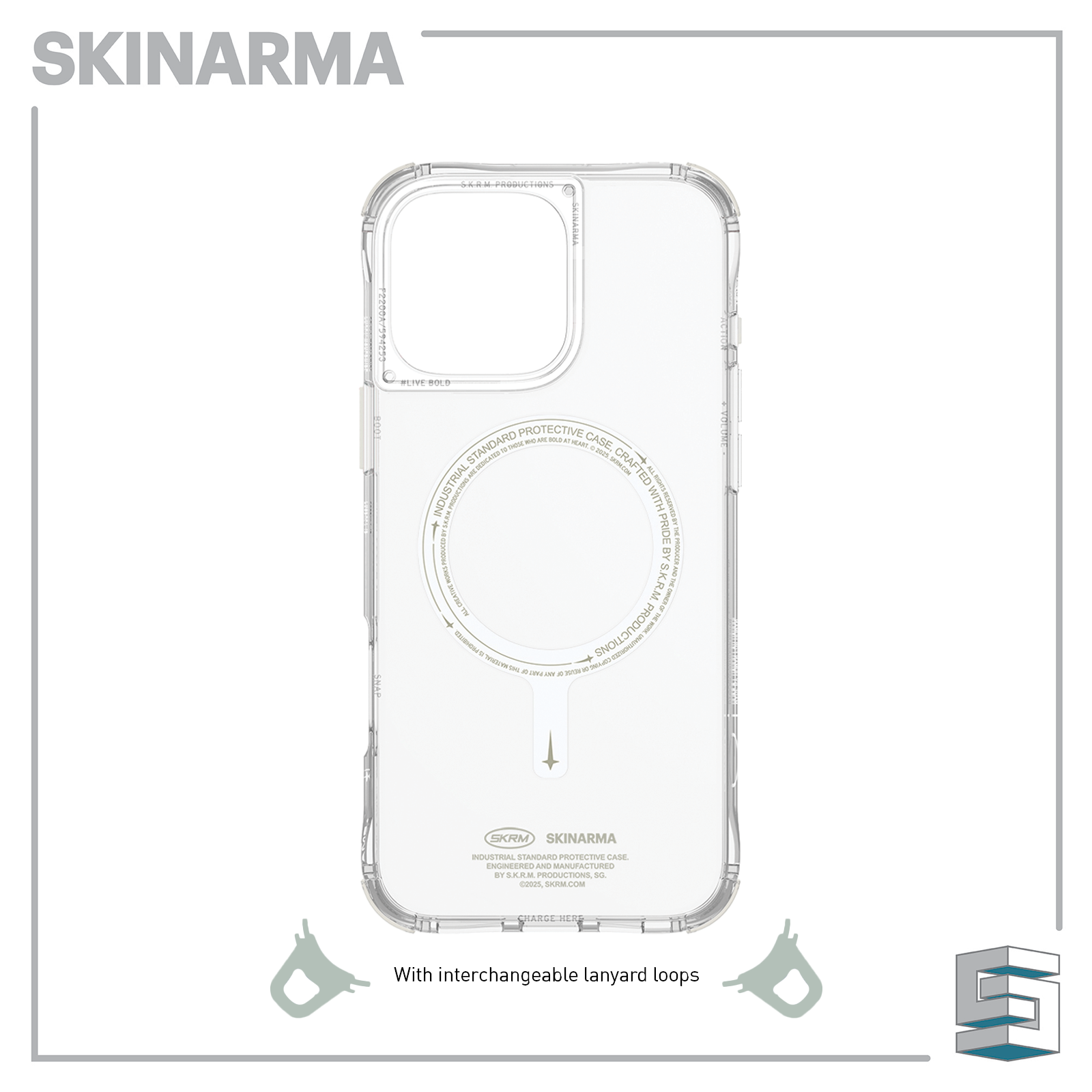 Case for Apple iPhone 16 series - SKINARMA Saido Mag Niteglow Global Synergy Concepts