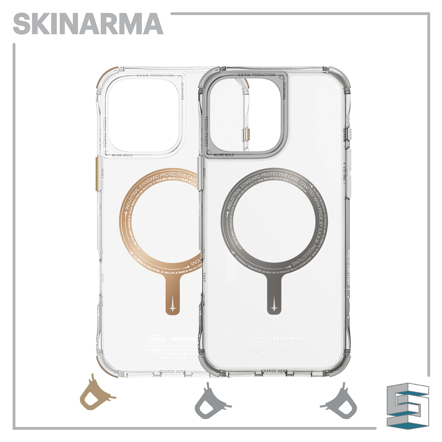 Case for Apple iPhone 16 series - SKINARMA Saido Mag Prime Edition Global Synergy Concepts