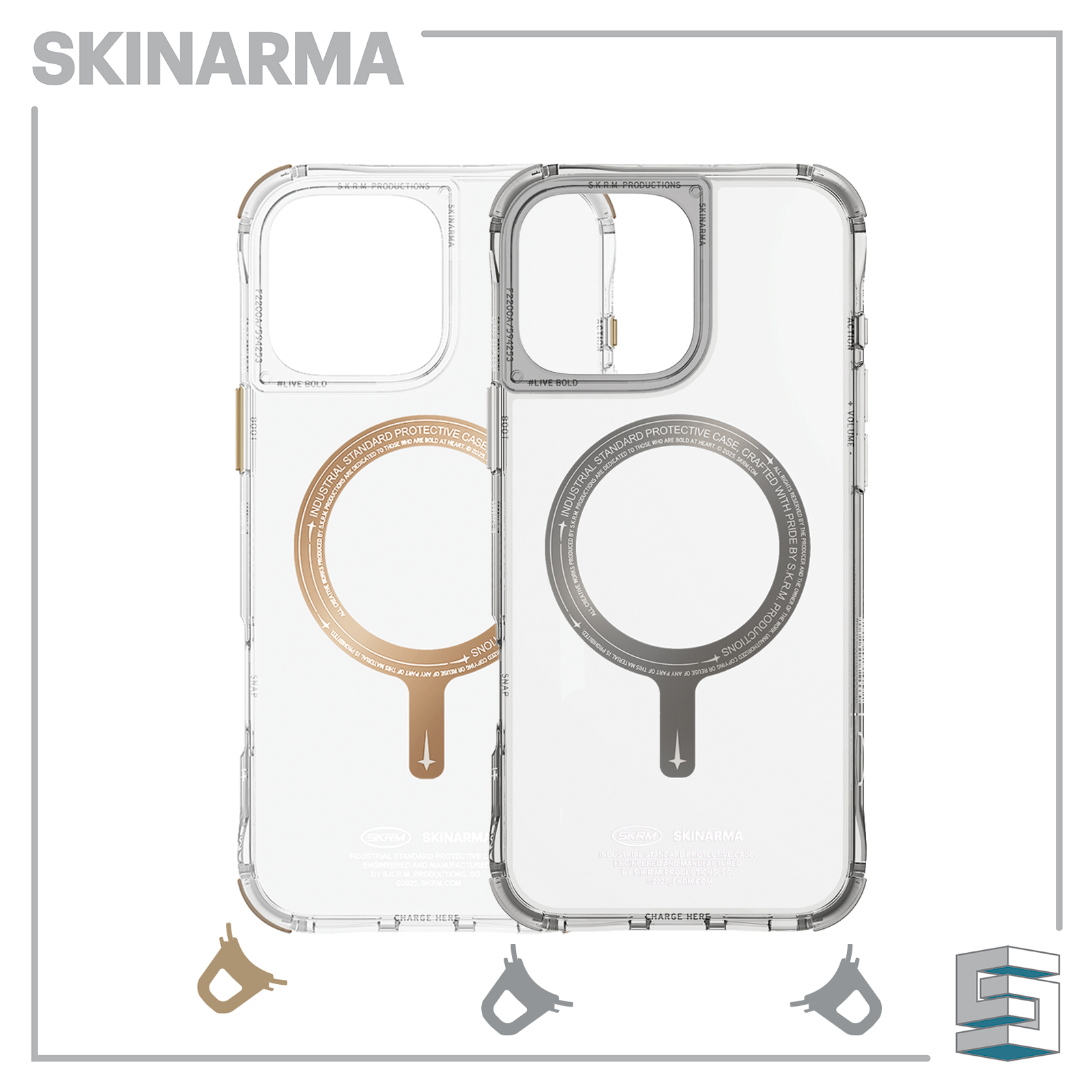 Case for Apple iPhone 16 series - SKINARMA Saido Mag Prime Edition Global Synergy Concepts