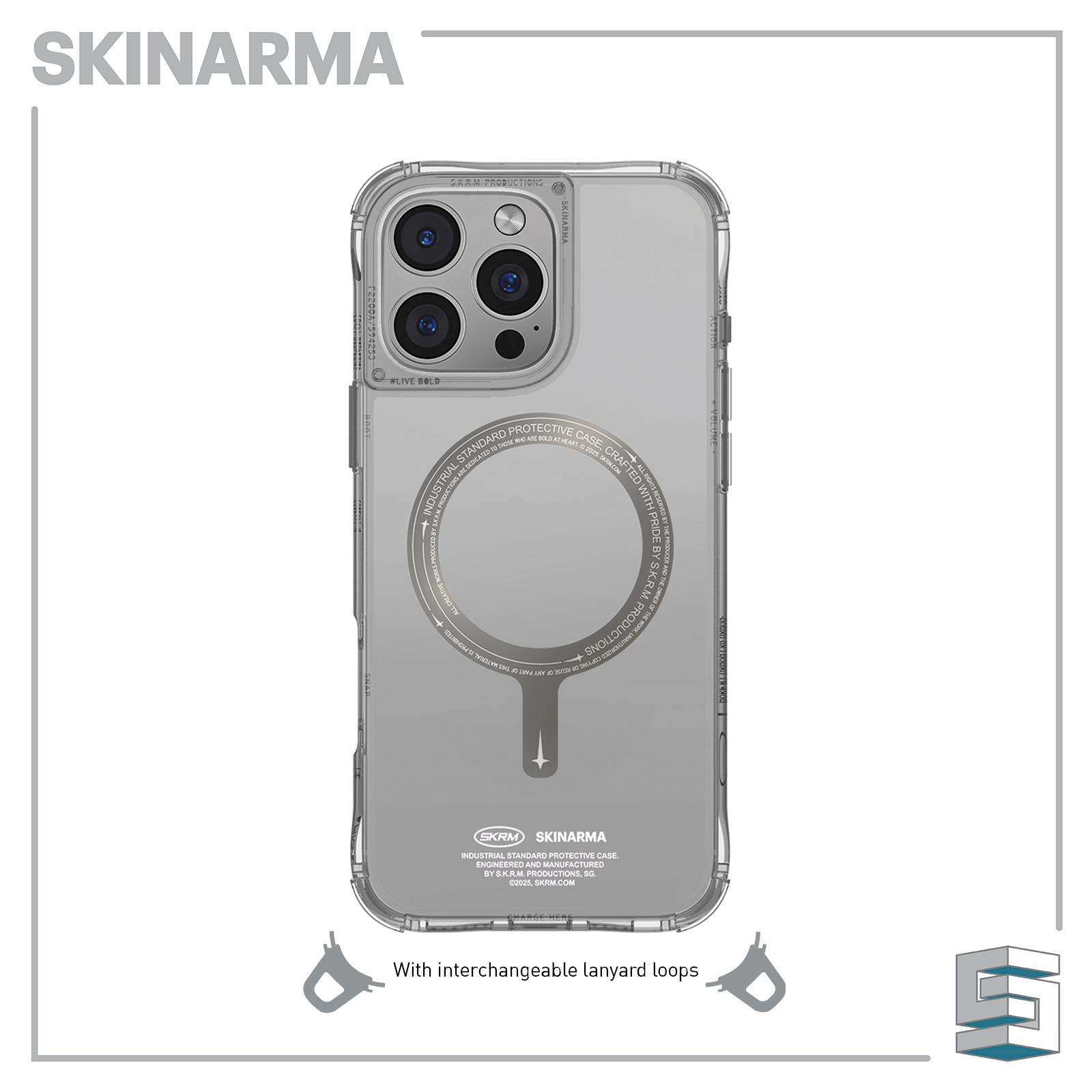 Case for Apple iPhone 16 series - SKINARMA Saido Mag Prime Edition Global Synergy Concepts