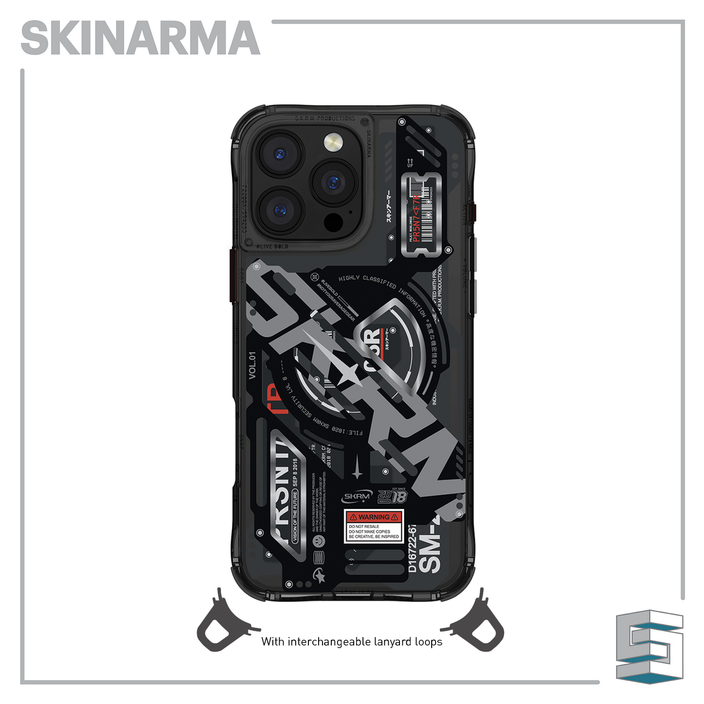 Case for Apple iPhone 16 series - SKINARMA Ekho Global Synergy Concepts