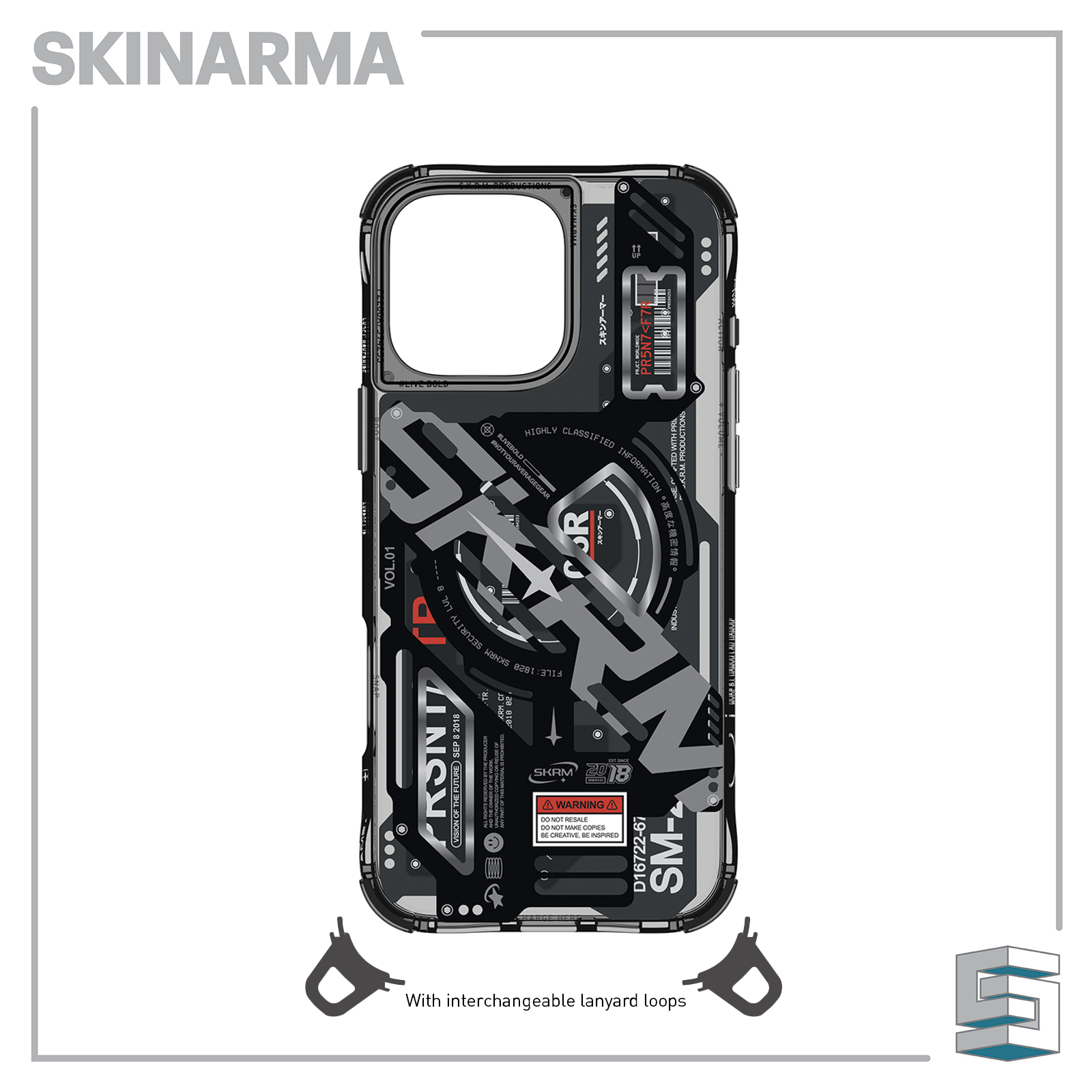 Case for Apple iPhone 16 series - SKINARMA Ekho Global Synergy Concepts