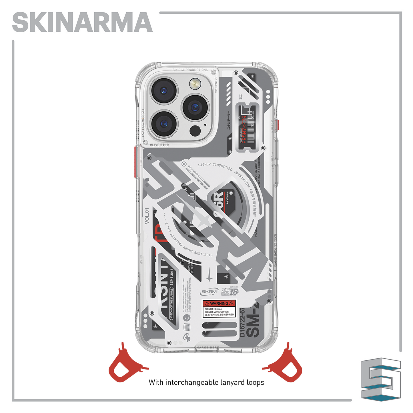 Case for Apple iPhone 16 series - SKINARMA Ekho Global Synergy Concepts