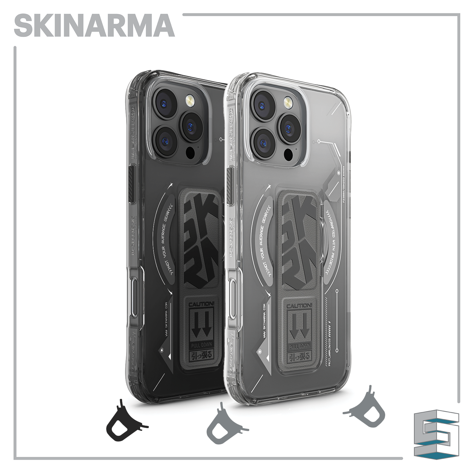 Case for Apple iPhone 16 series - SKINARMA Helio Global Synergy Concepts