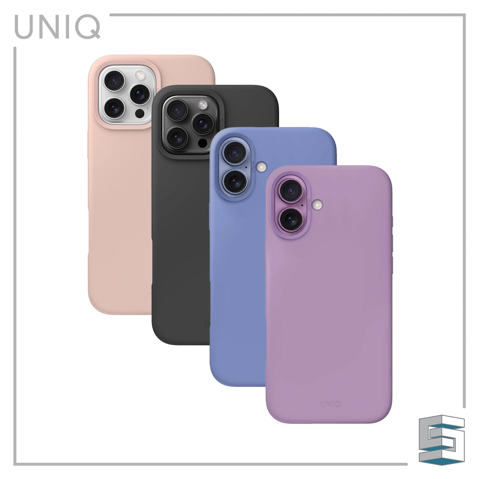 Case for Apple iPhone 16 series - UNIQ Lino Hue Magclick Global Synergy Concepts