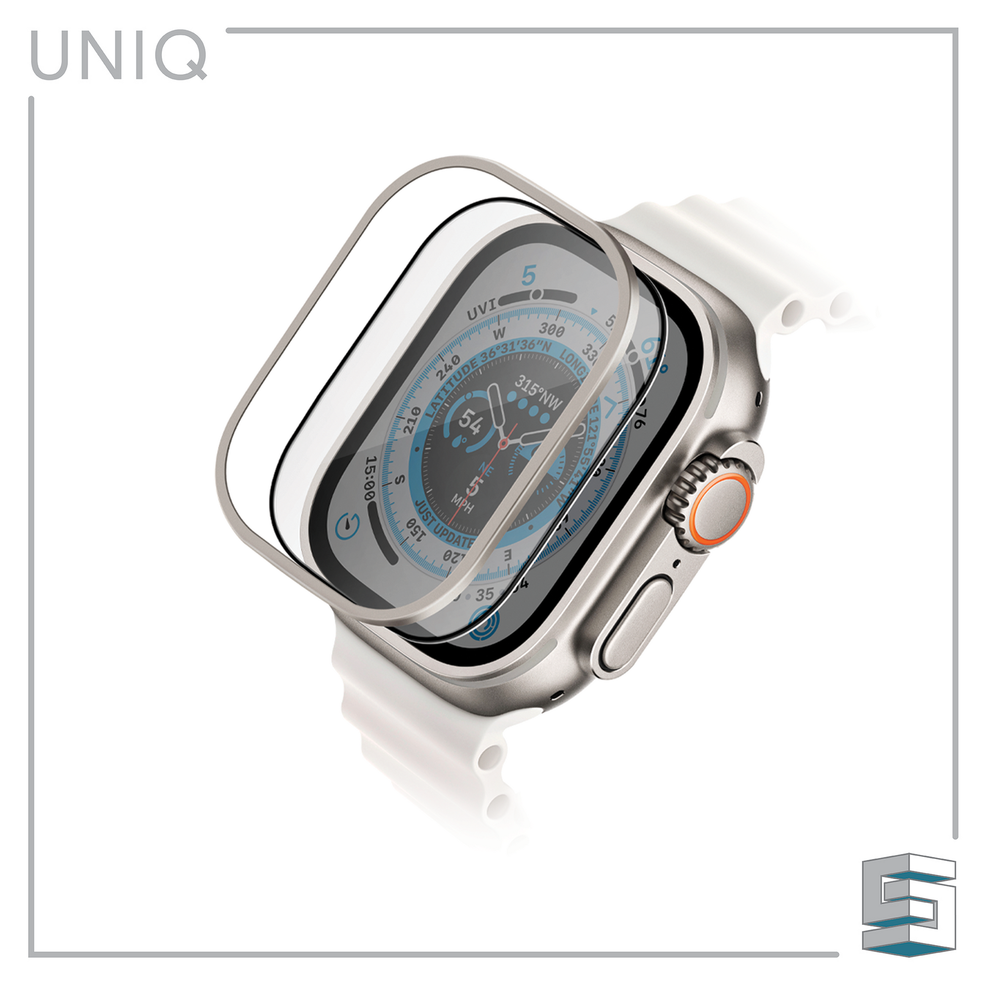 Tempered Glass for Apple Watch Ultra - UNIQ Optix Duo Pro Global Synergy Concepts