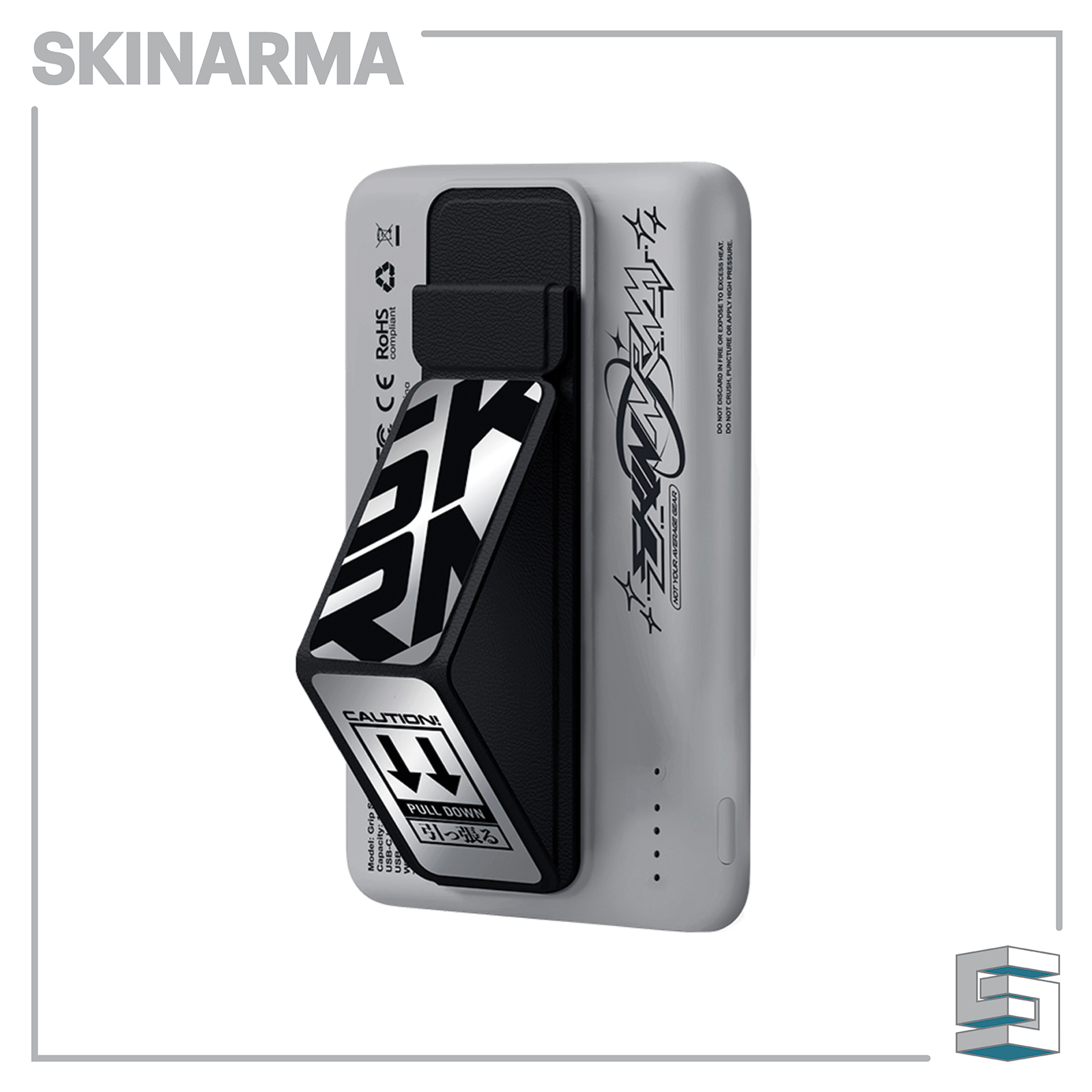 SKINARMA MAGNETIC WIRELESS POWERBANK 10,000 MAH 20W USB-C PD ~ KIRA KOBAI Global Synergy Concepts