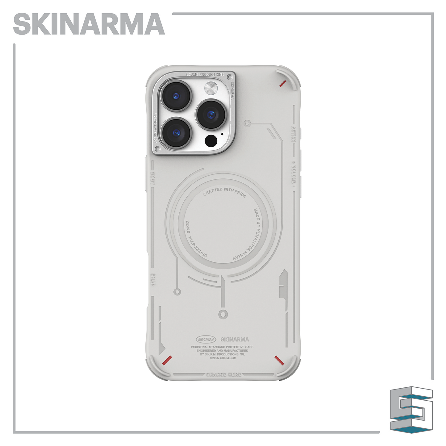 Case for Apple iPhone 16 series - SKINARMA Mecha Mag Global Synergy Concepts