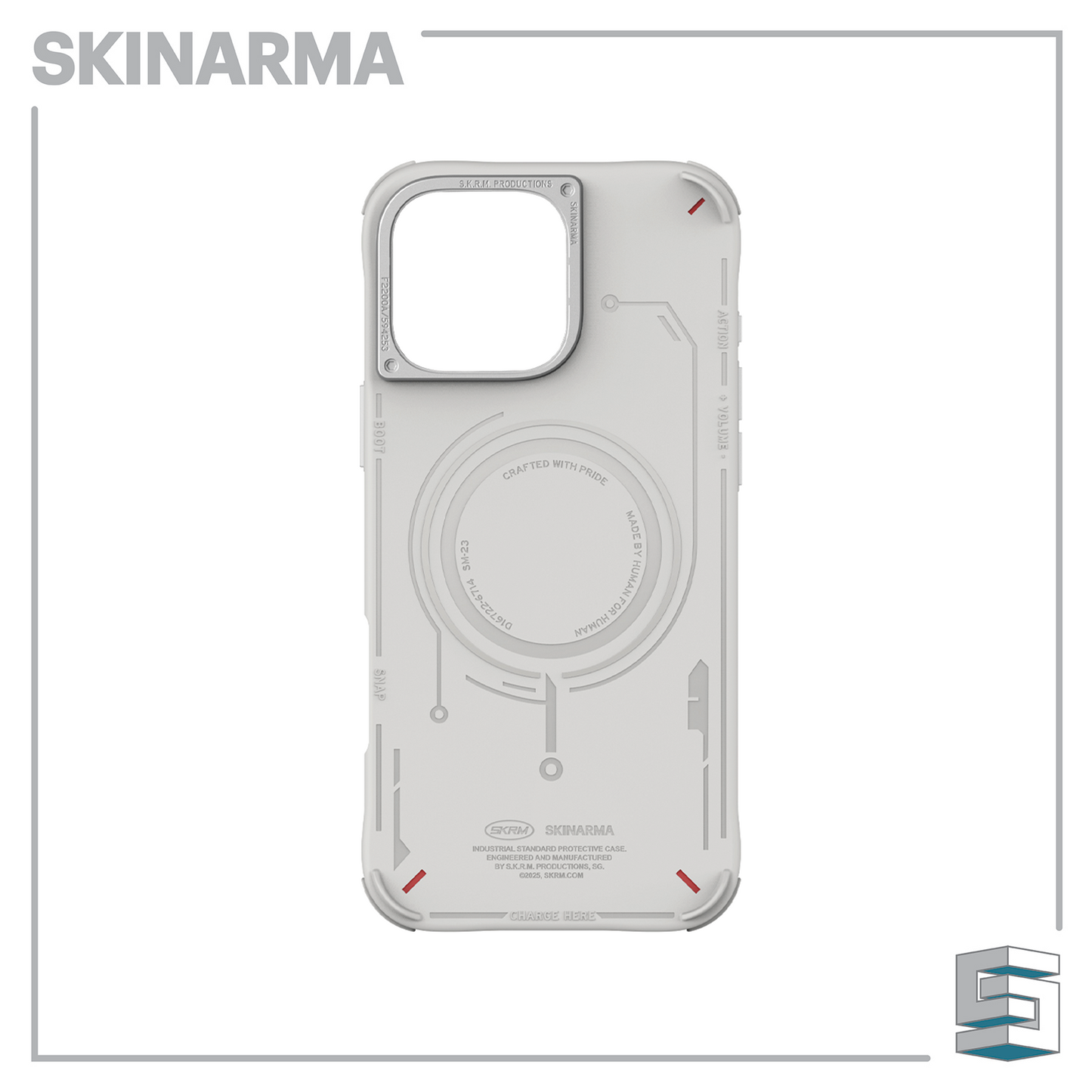 Case for Apple iPhone 16 series - SKINARMA Mecha Mag Global Synergy Concepts