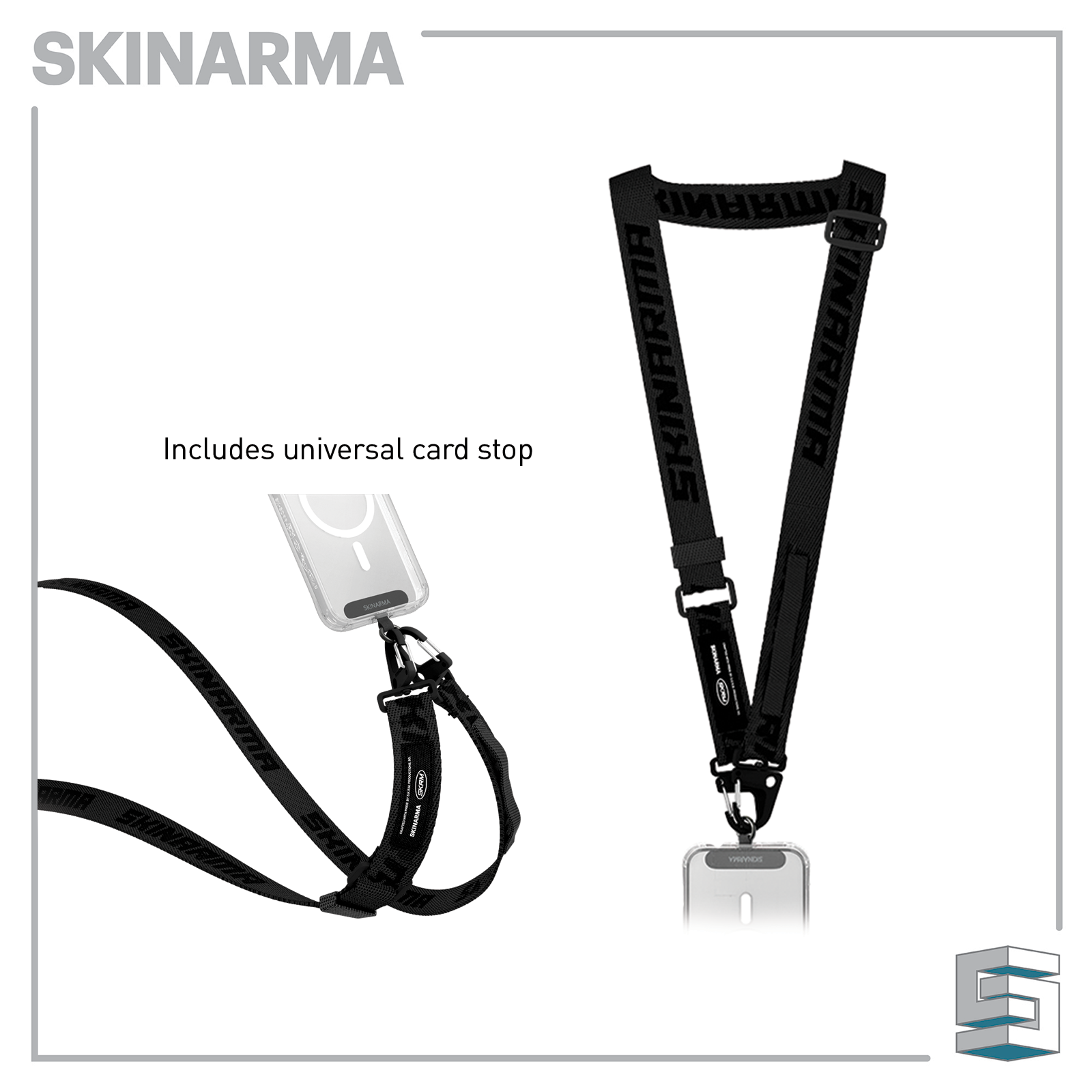 SKINARMA SCOUT XE LANYARD (2.54 CM WIDTH) Global Synergy Concepts