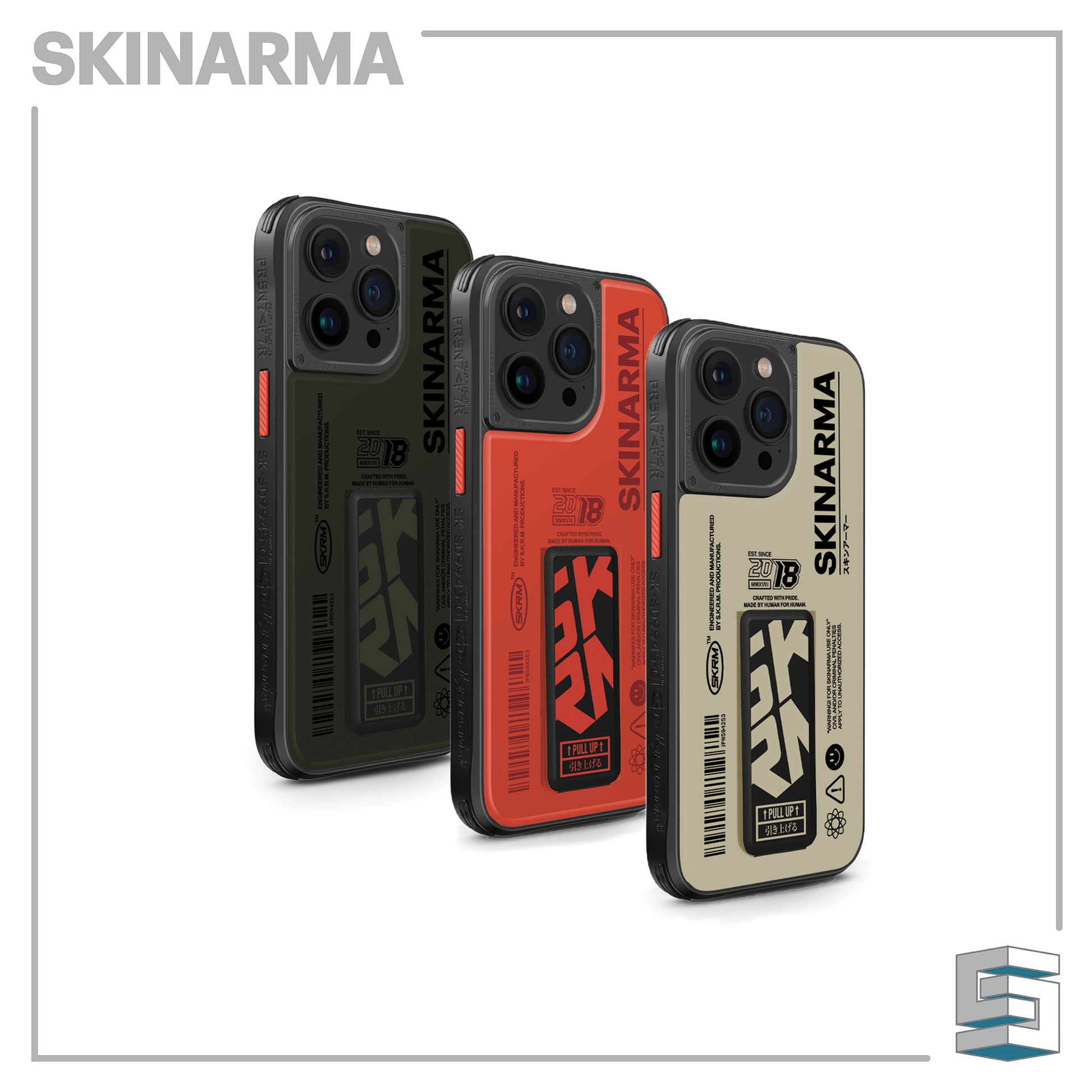 Case for Apple iPhone 15 series - SKINARMA Spunk Global Synergy Concepts