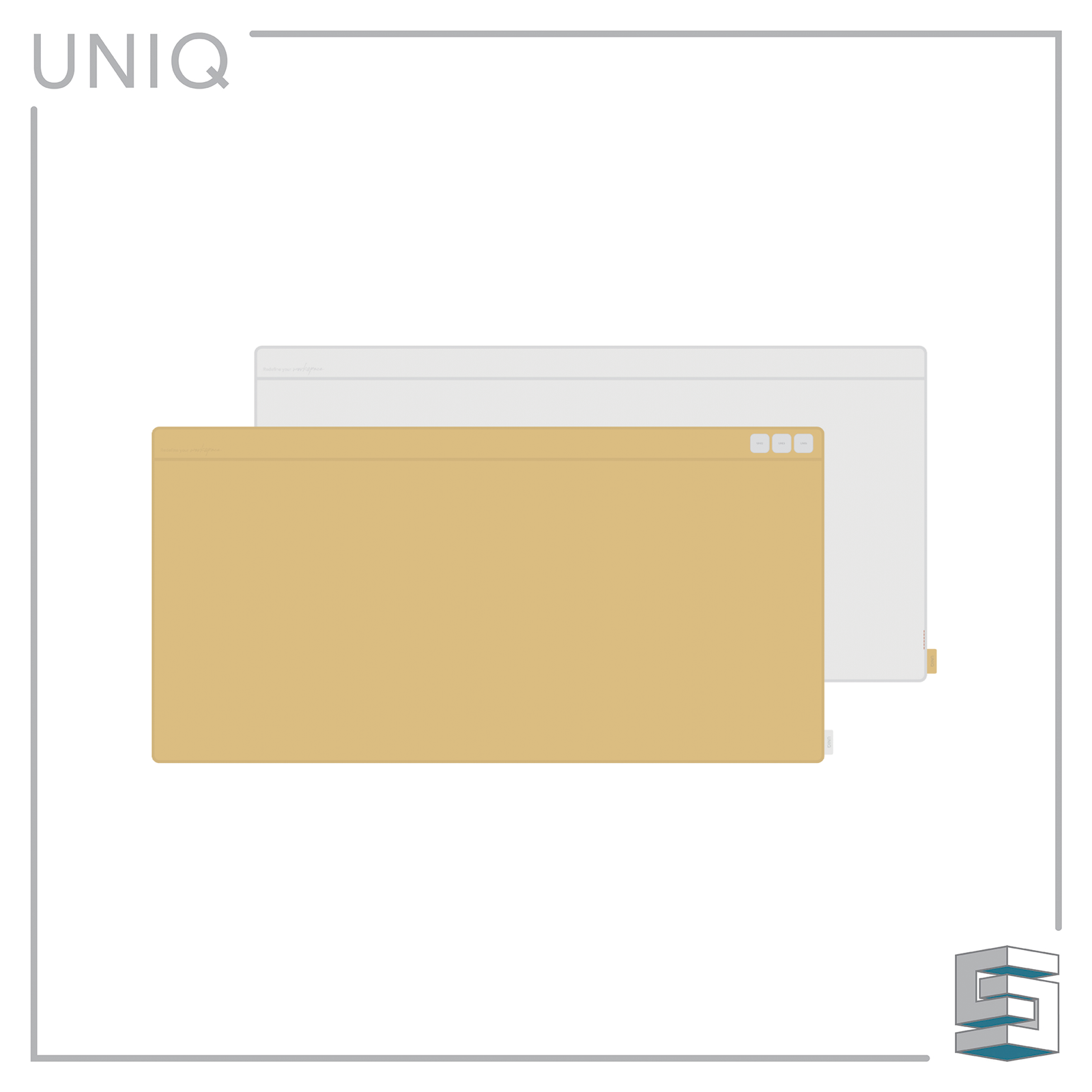 Desk mat - UNIQ Hagen (reversible) Global Synergy Concepts