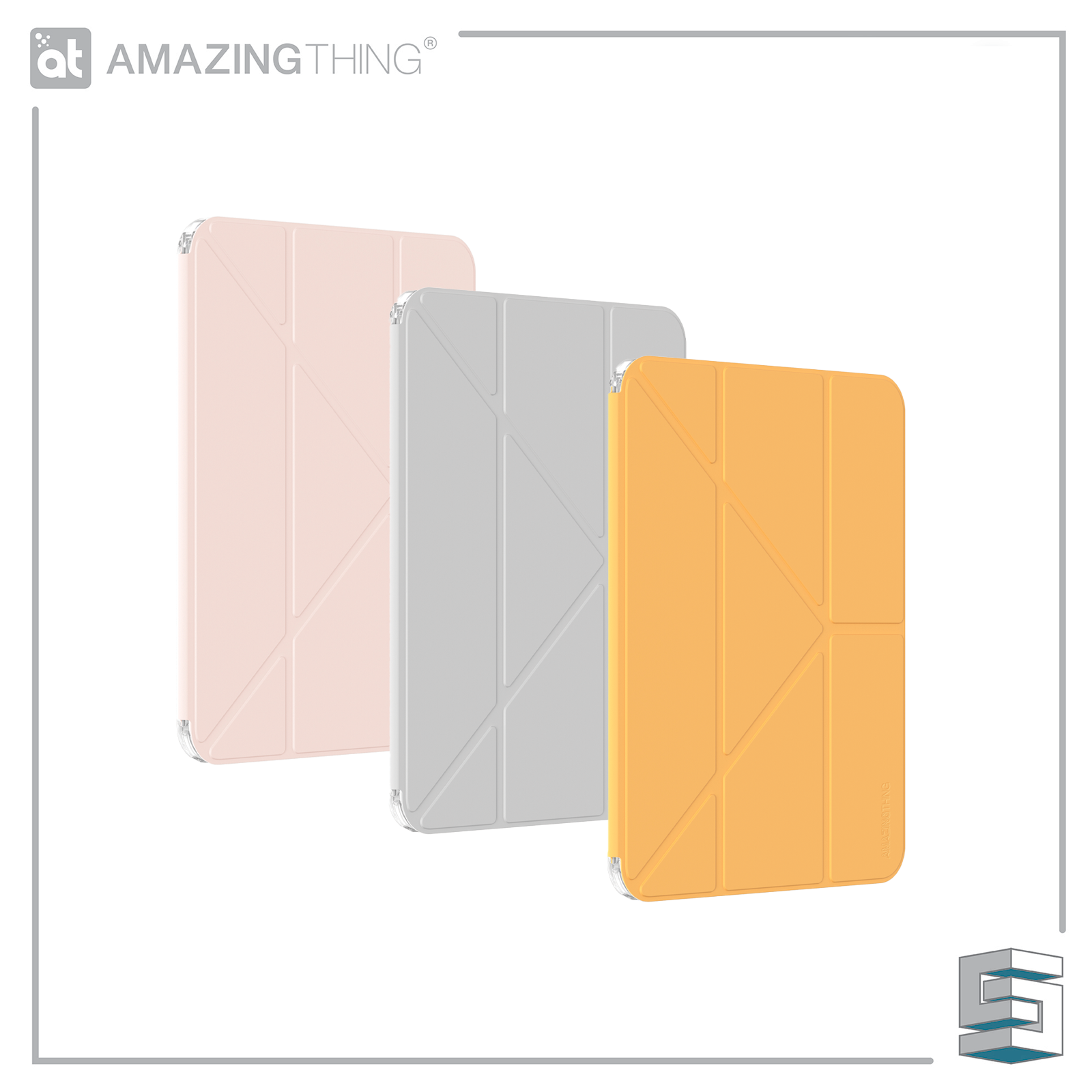 Case for Apple iPad Air 5th Gen 10.9" - AMAZINGTHING Minimal (detachable) Global Synergy Concepts