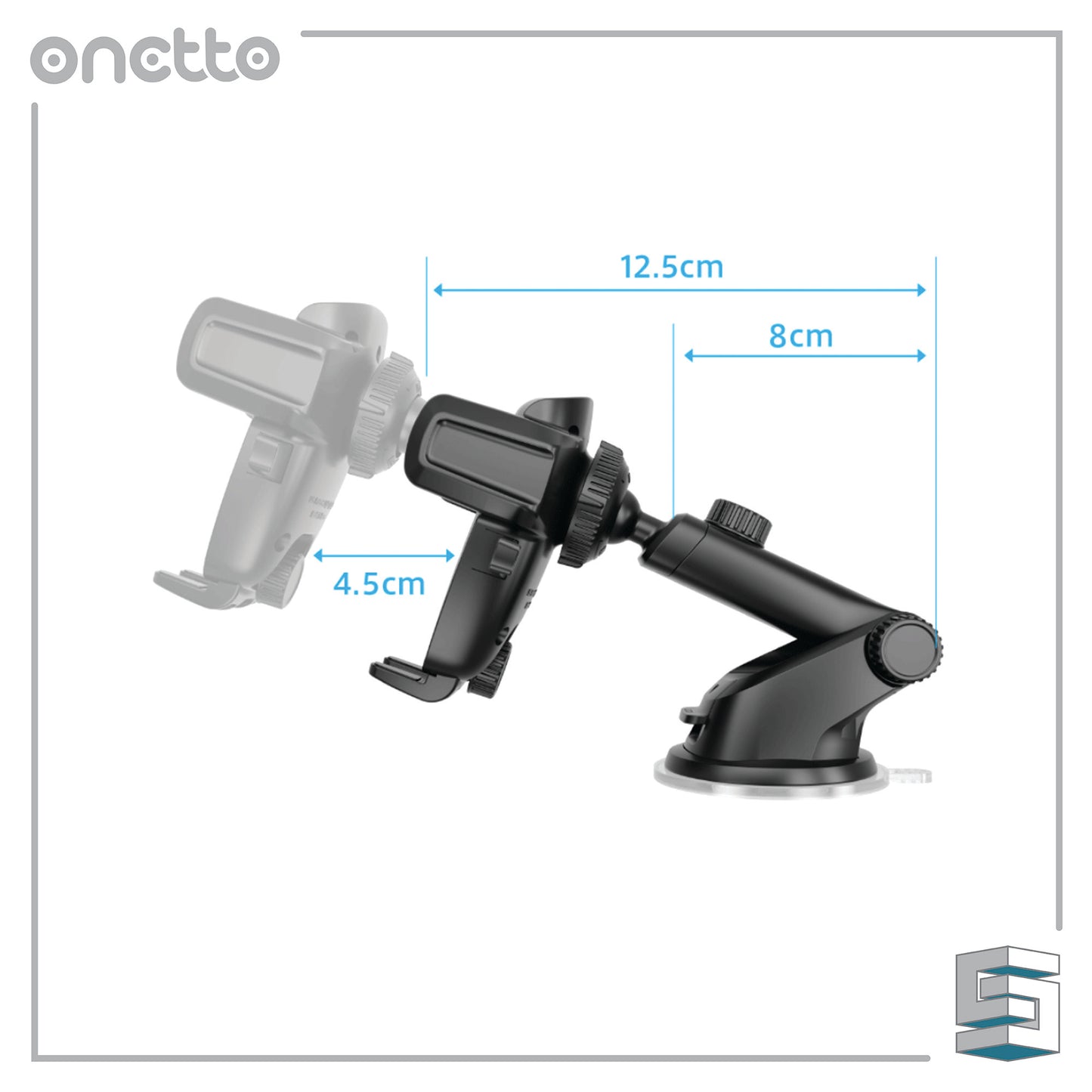 Car Mount - ONETTO Easy One Touch 5 Global Synergy Concepts