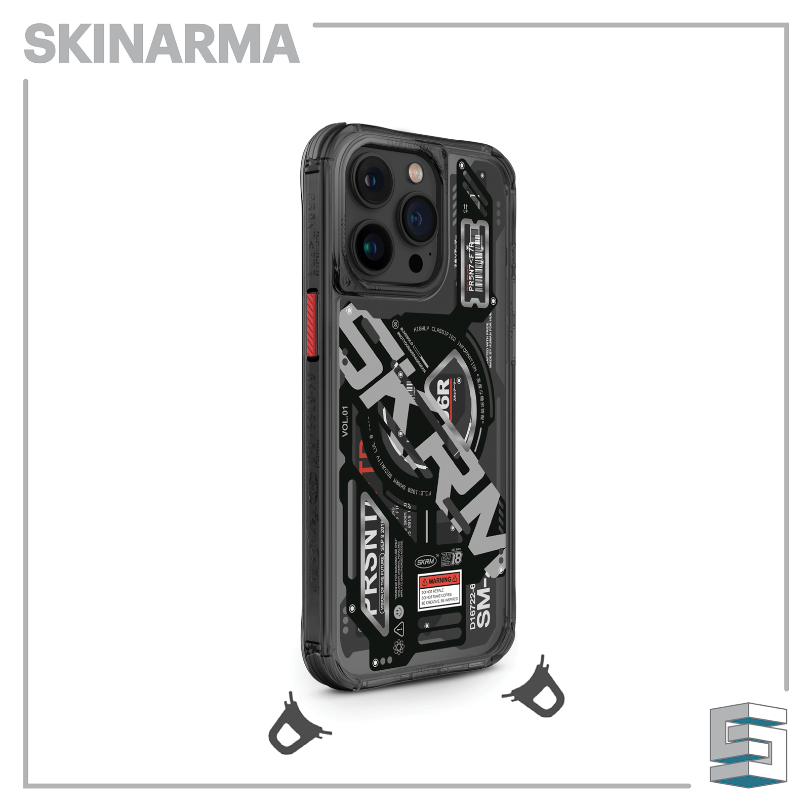 Case for Apple iPhone 15 series - SKINARMA Ekho Global Synergy Concepts