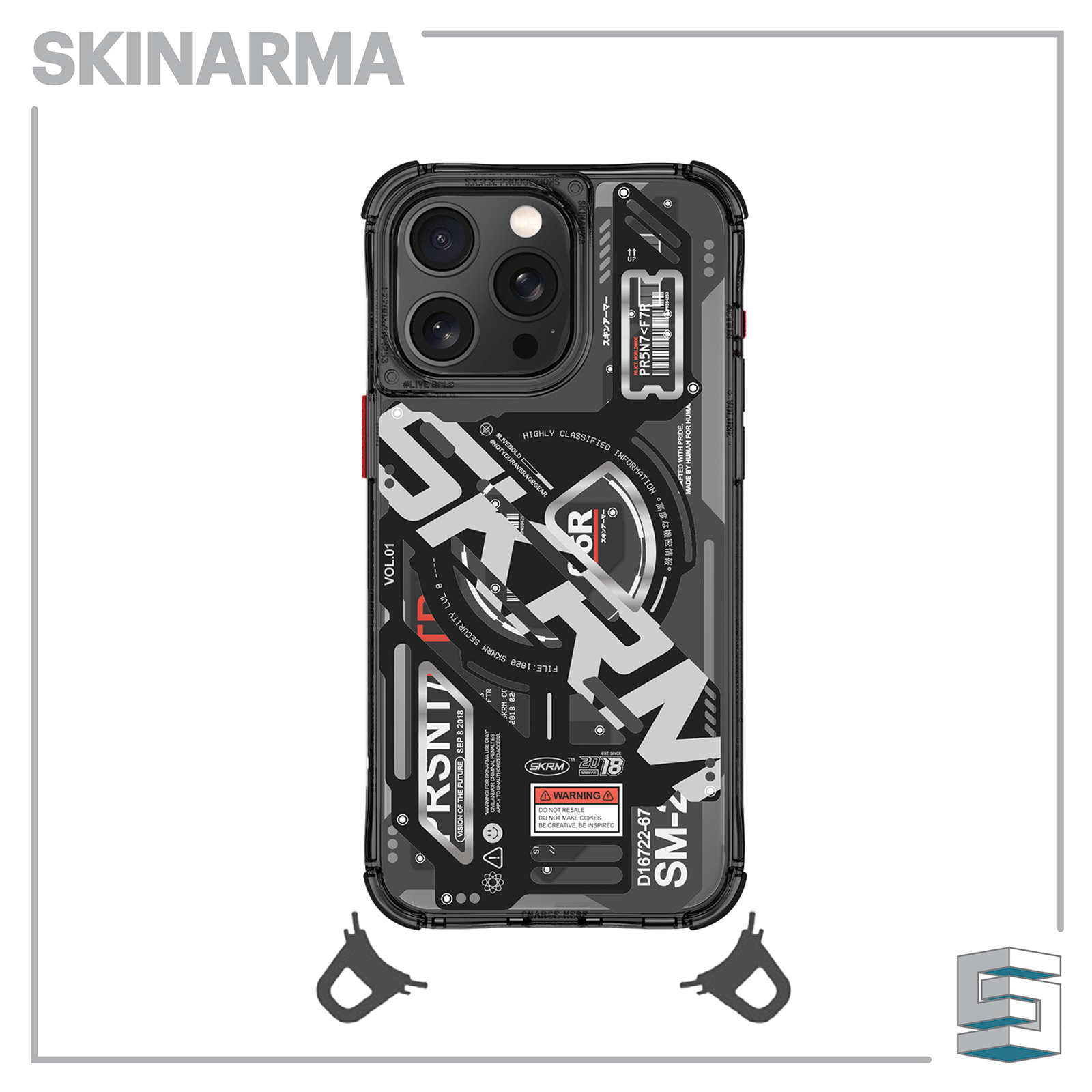 Case for Apple iPhone 15 series - SKINARMA Ekho Global Synergy Concepts