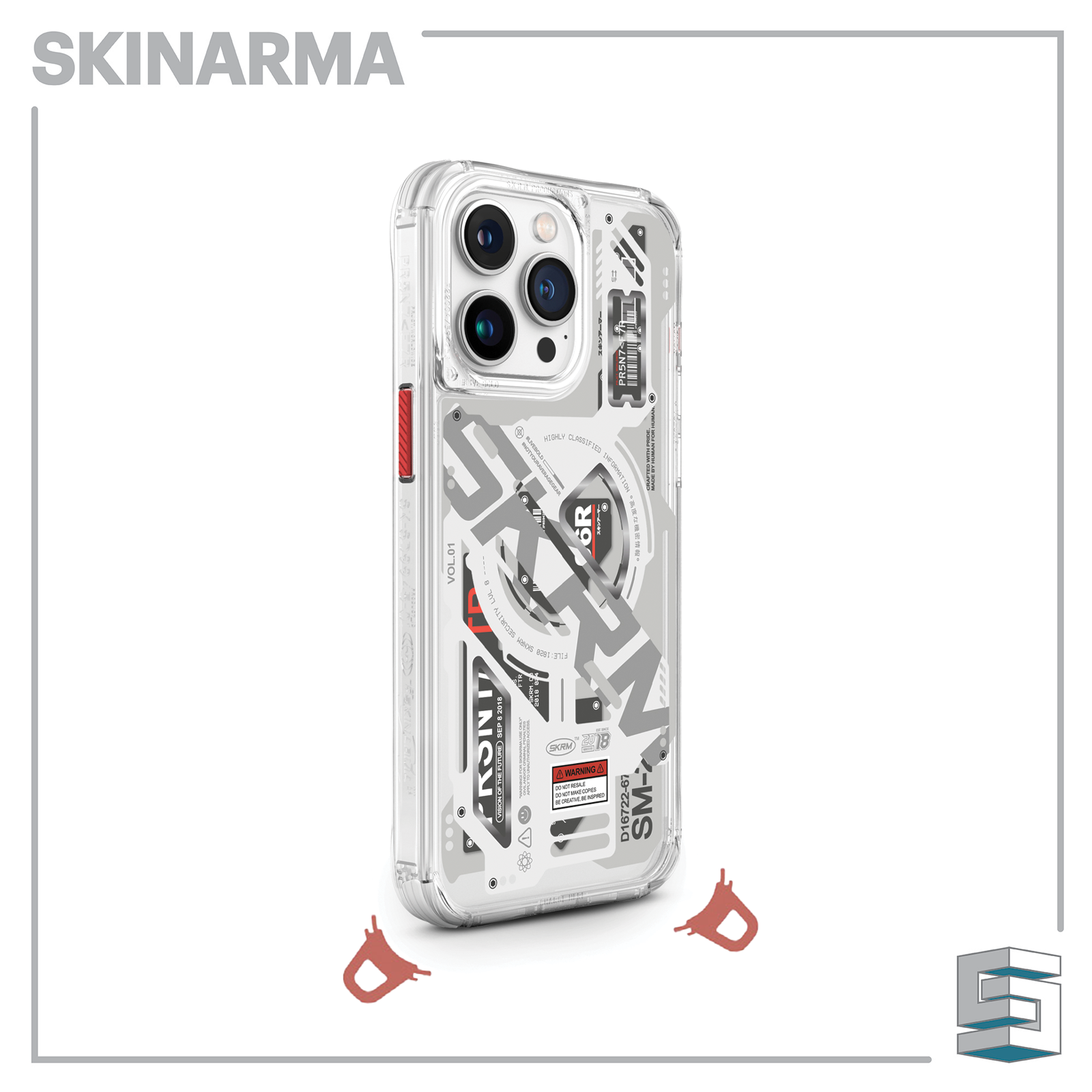 Case for Apple iPhone 15 series - SKINARMA Ekho Global Synergy Concepts