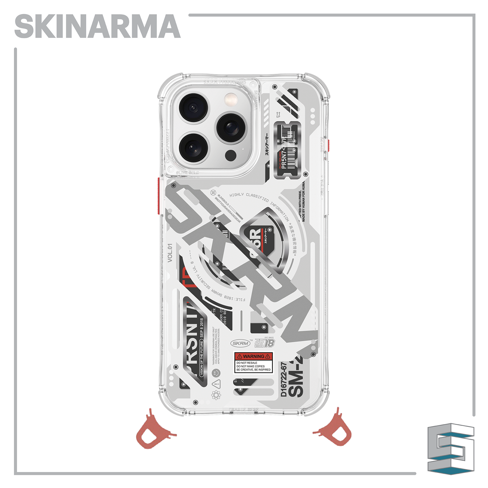 Case for Apple iPhone 15 series - SKINARMA Ekho Global Synergy Concepts