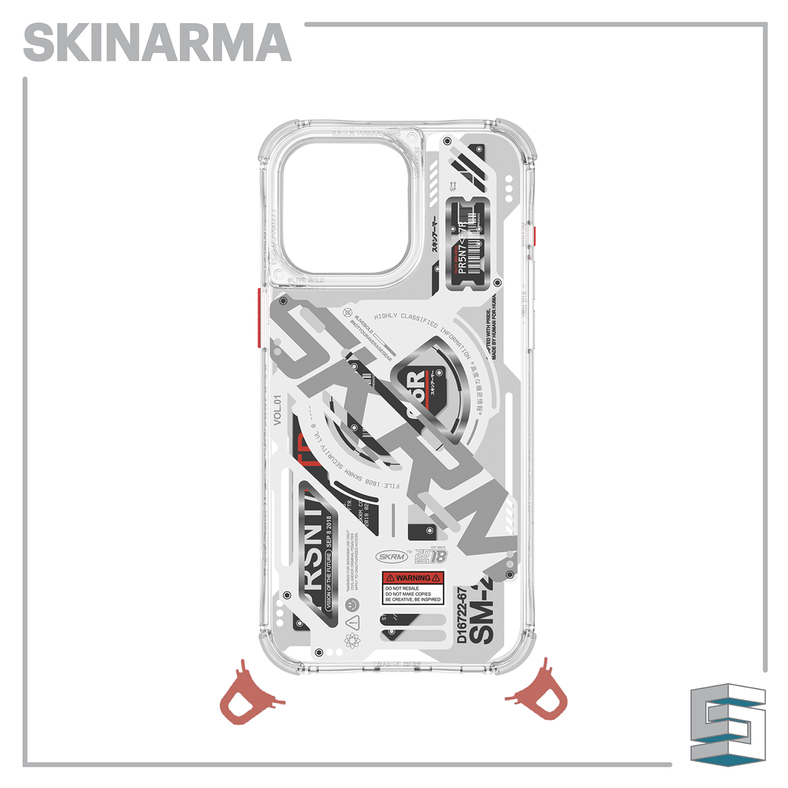 Case for Apple iPhone 15 series - SKINARMA Ekho Global Synergy Concepts