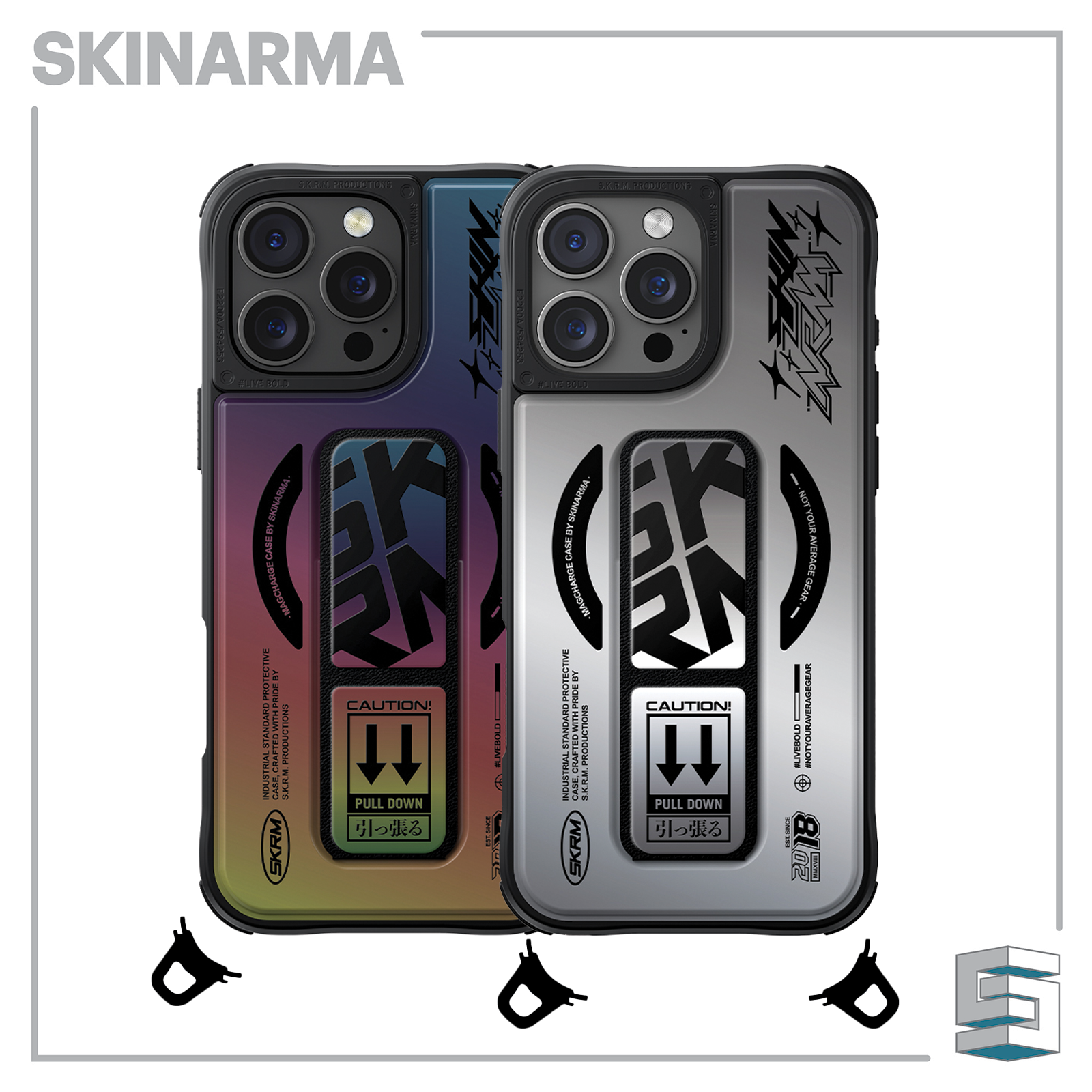 Case for Apple iPhone 16 series - SKINARMA Kira Kobai Global Synergy Concepts