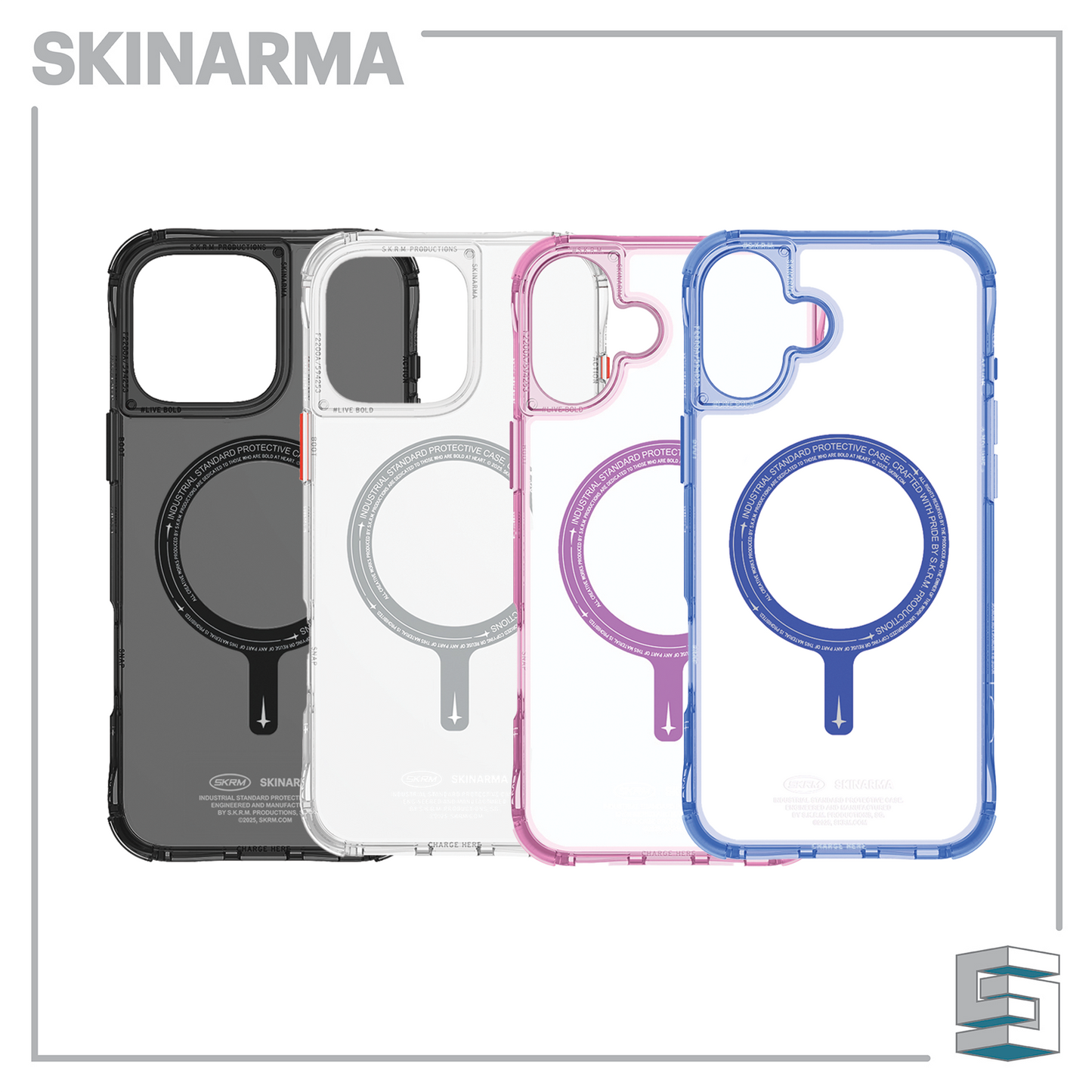 Case for Apple iPhone 16 series - SKINARMA Saido Mag Global Synergy Concepts