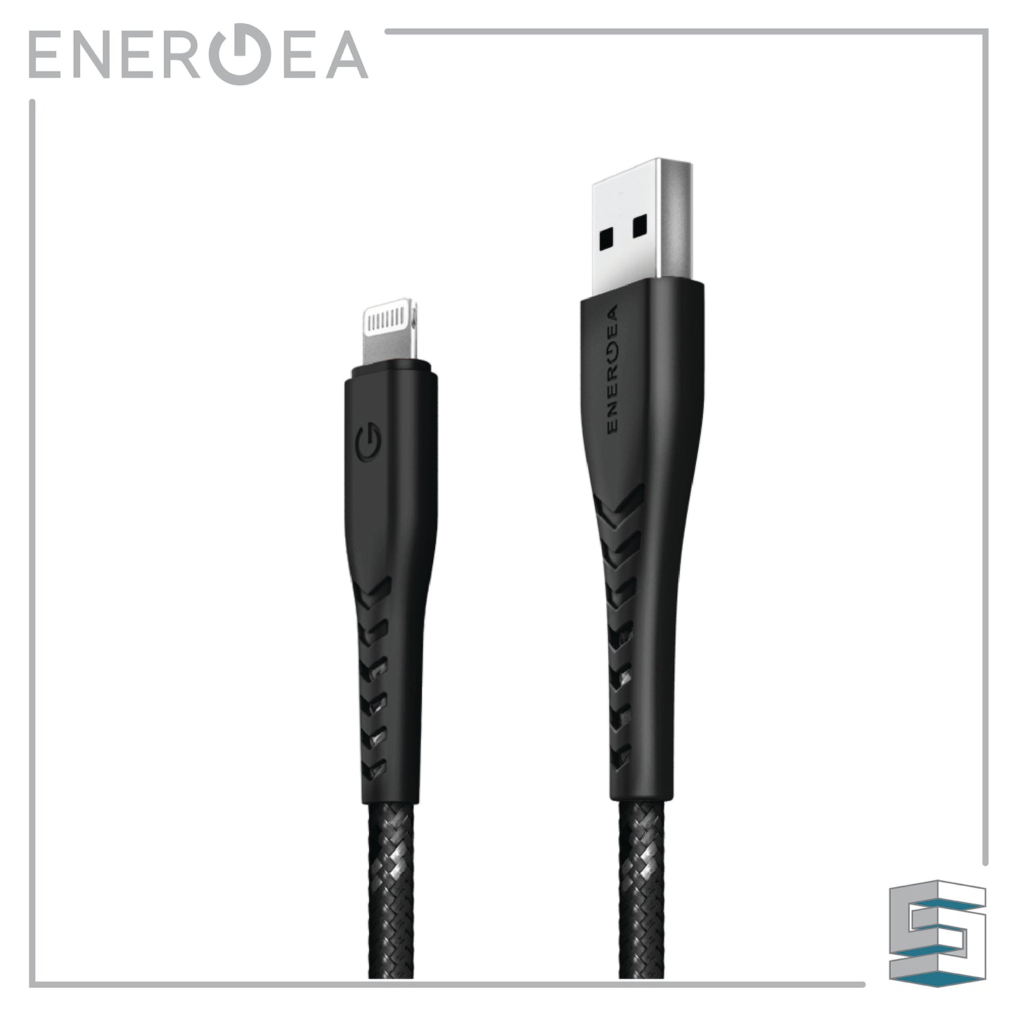 Charge & Sync A to Lightning Cable - ENERGEA NyloFlex MFI 3M Global Synergy Concepts