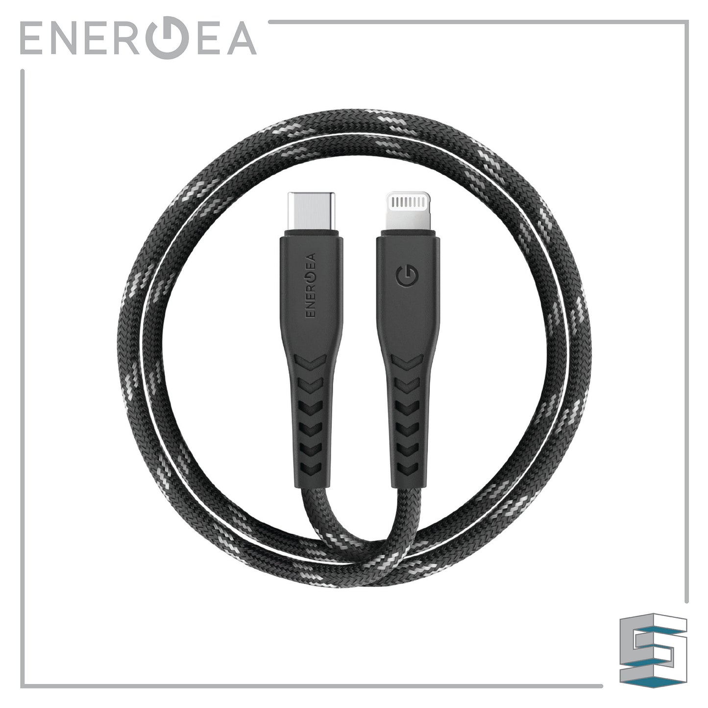 Charge & Sync C to Lightning Cable - ENERGEA NyloFlex MFI 1.5M Global Synergy Concepts