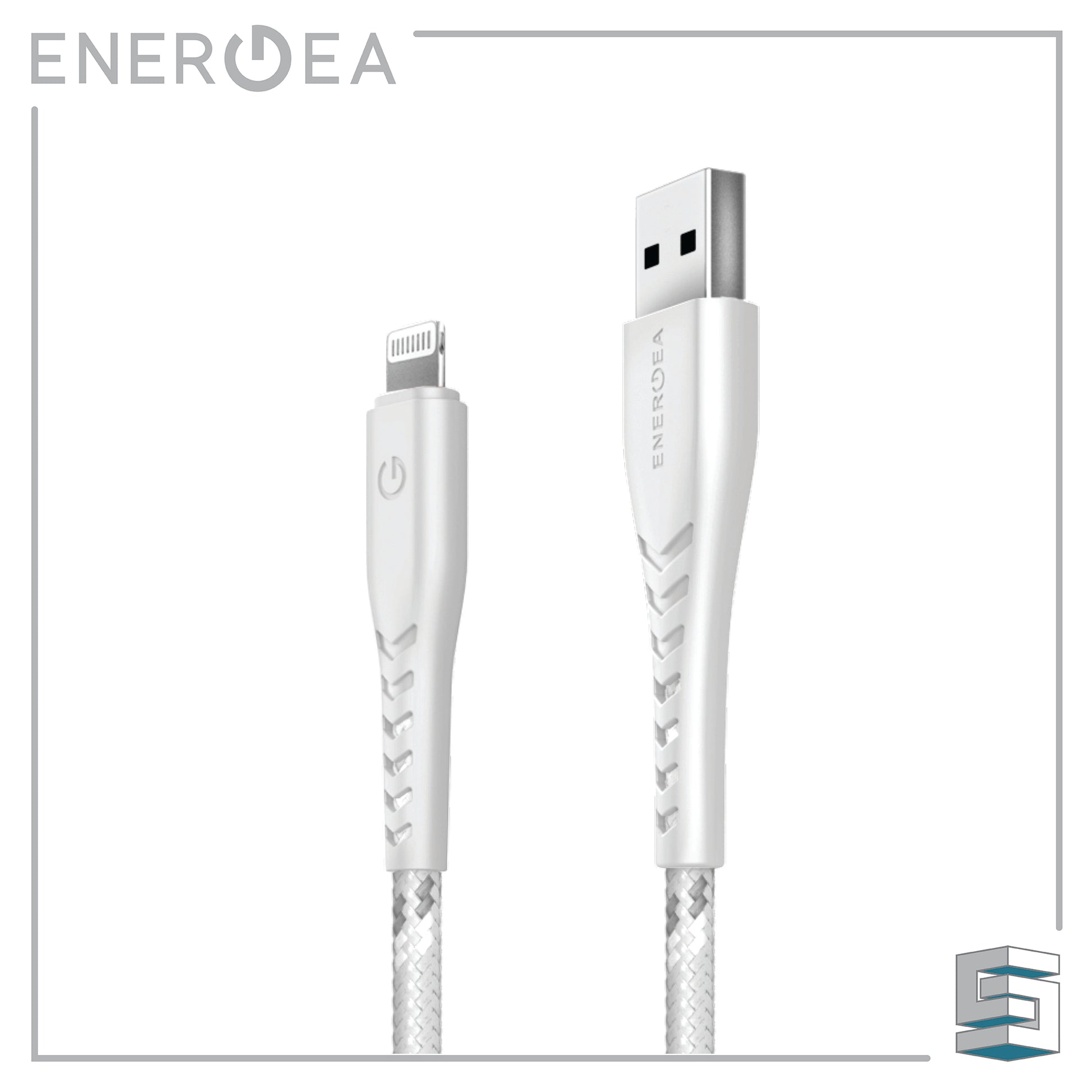 Charge & Sync A to Lightning Cable - ENERGEA NyloFlex MFI 1.5M Global Synergy Concepts